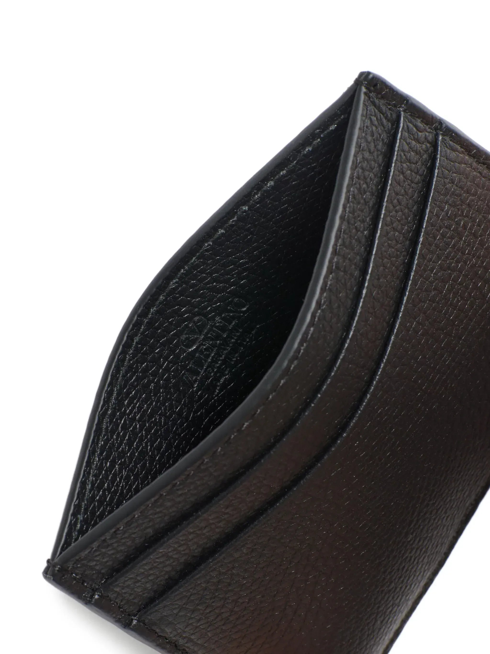 Valentino Garavani Grainy VLogo Signature Cardholder