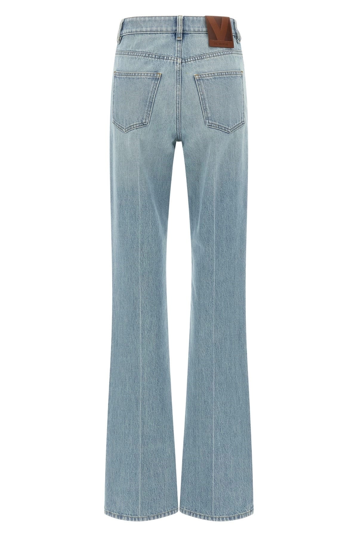 Valentino Garavani Valentino Garavani High Waist Straight Leg Jeans