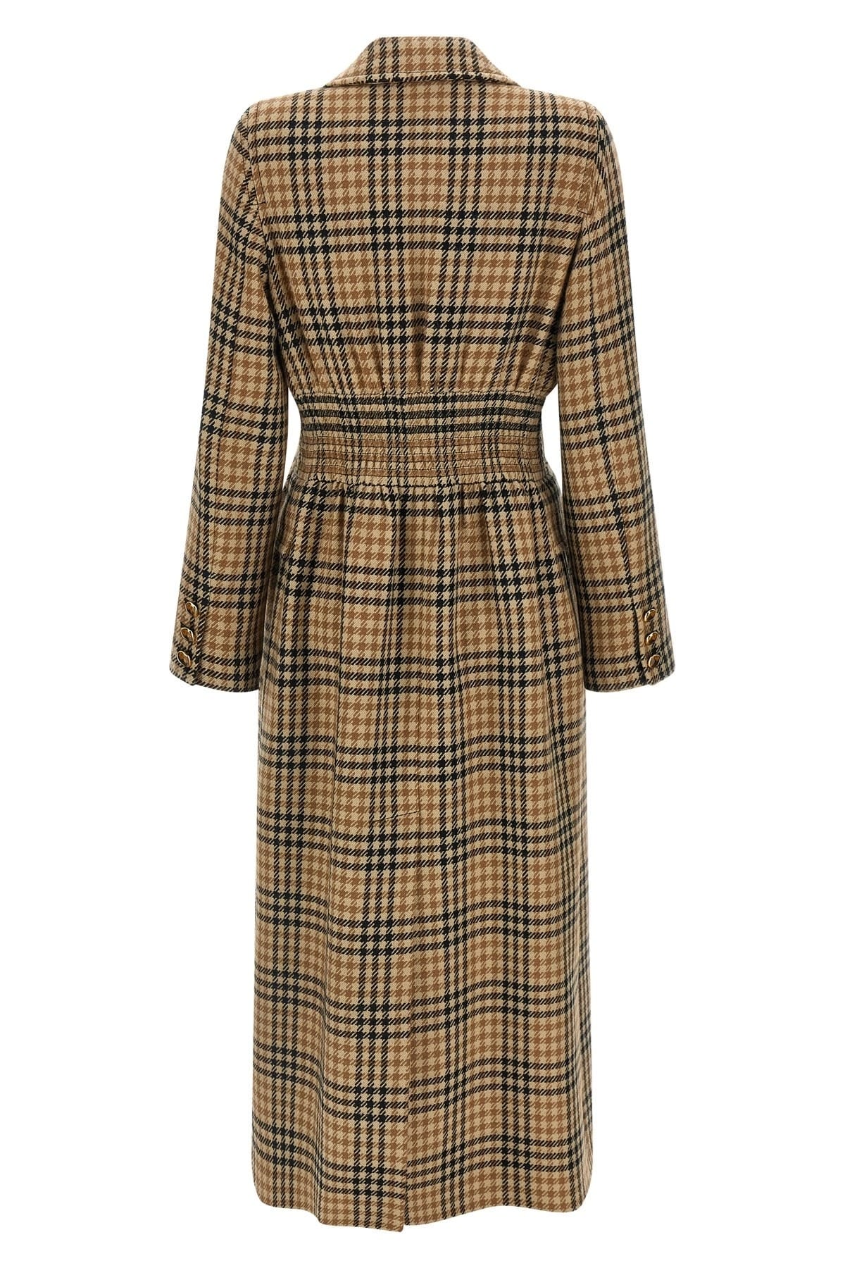 Valentino Garavani Valentino Garavani Houndstooth Wool Coat