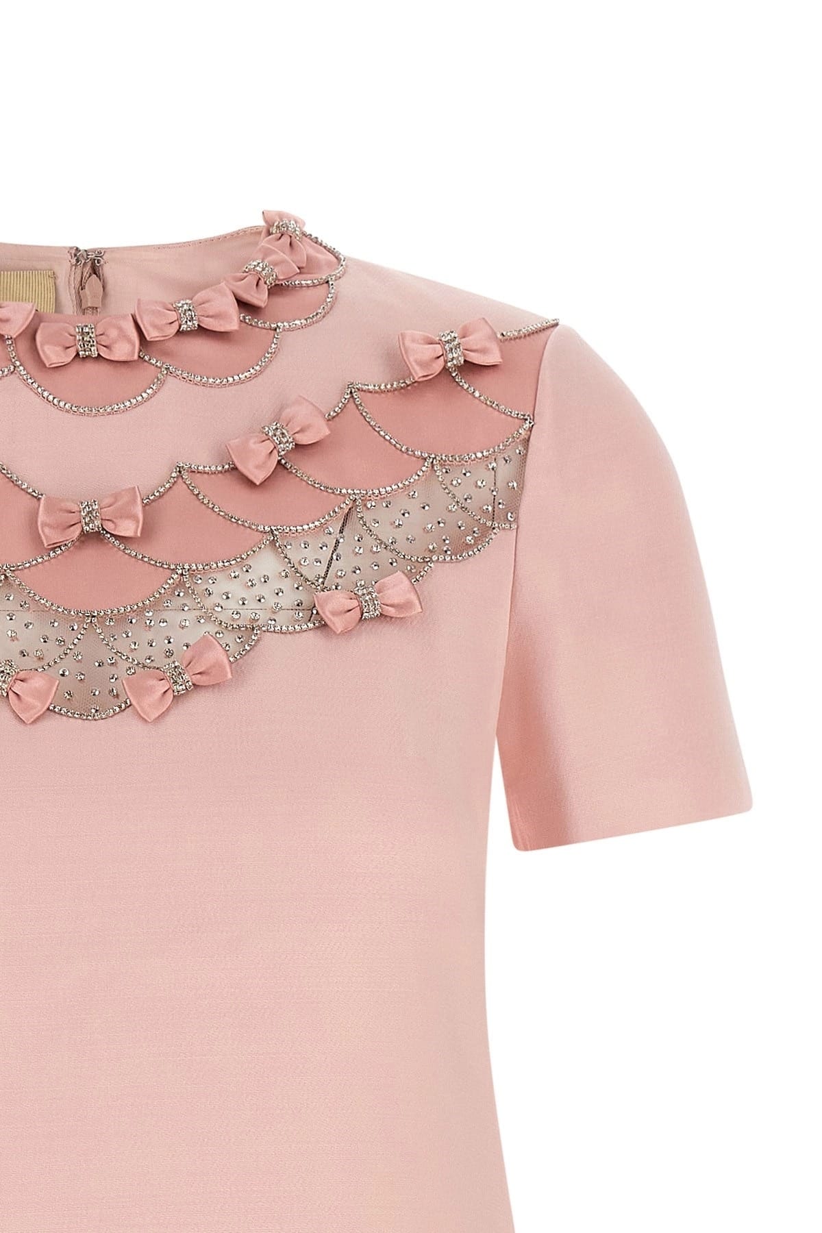 Valentino Garavani Valentino Garavani Jewel Bow Mini Dress