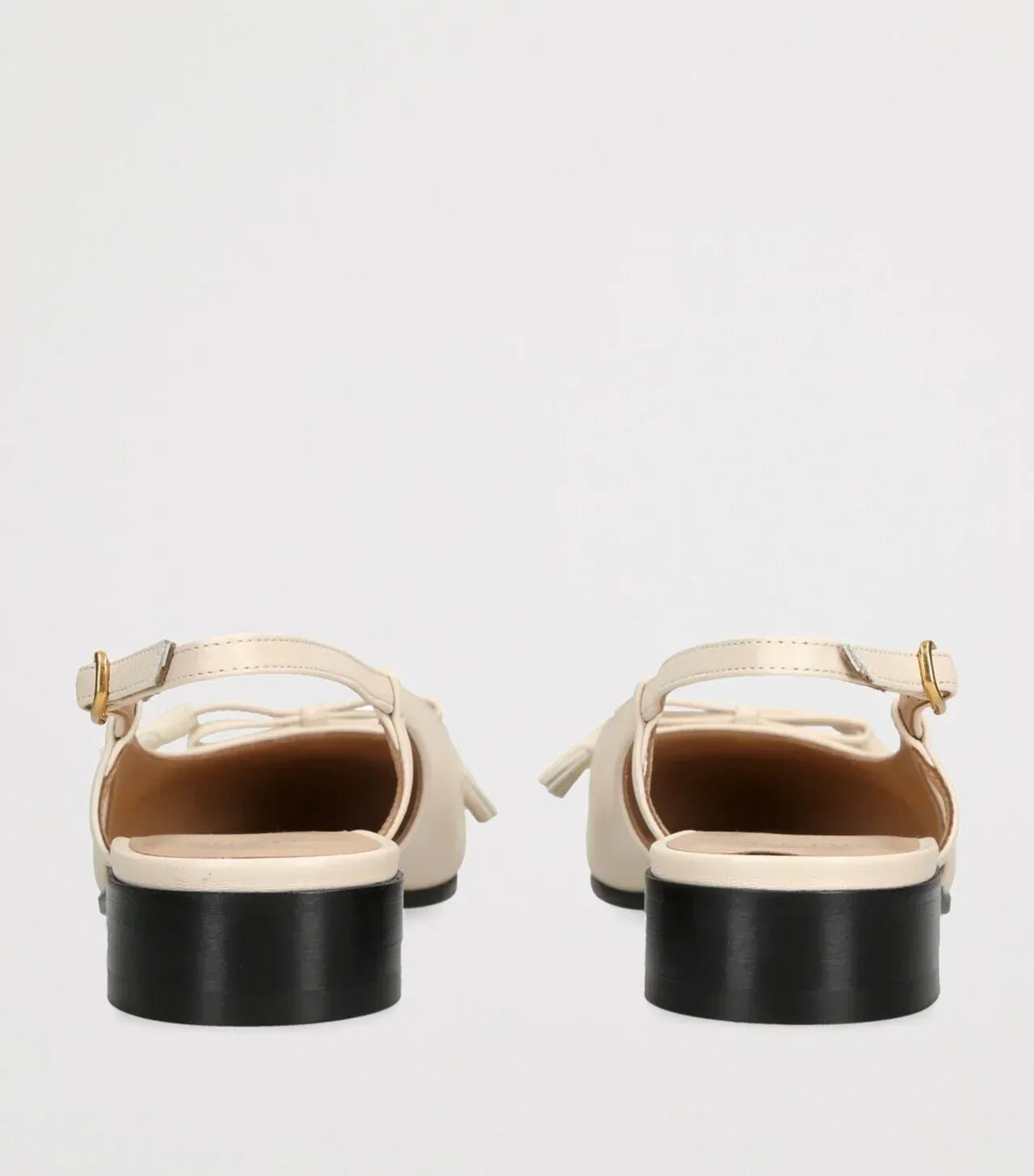 Valentino Garavani Кожаные балетки Valet Du Roe Slingback 25