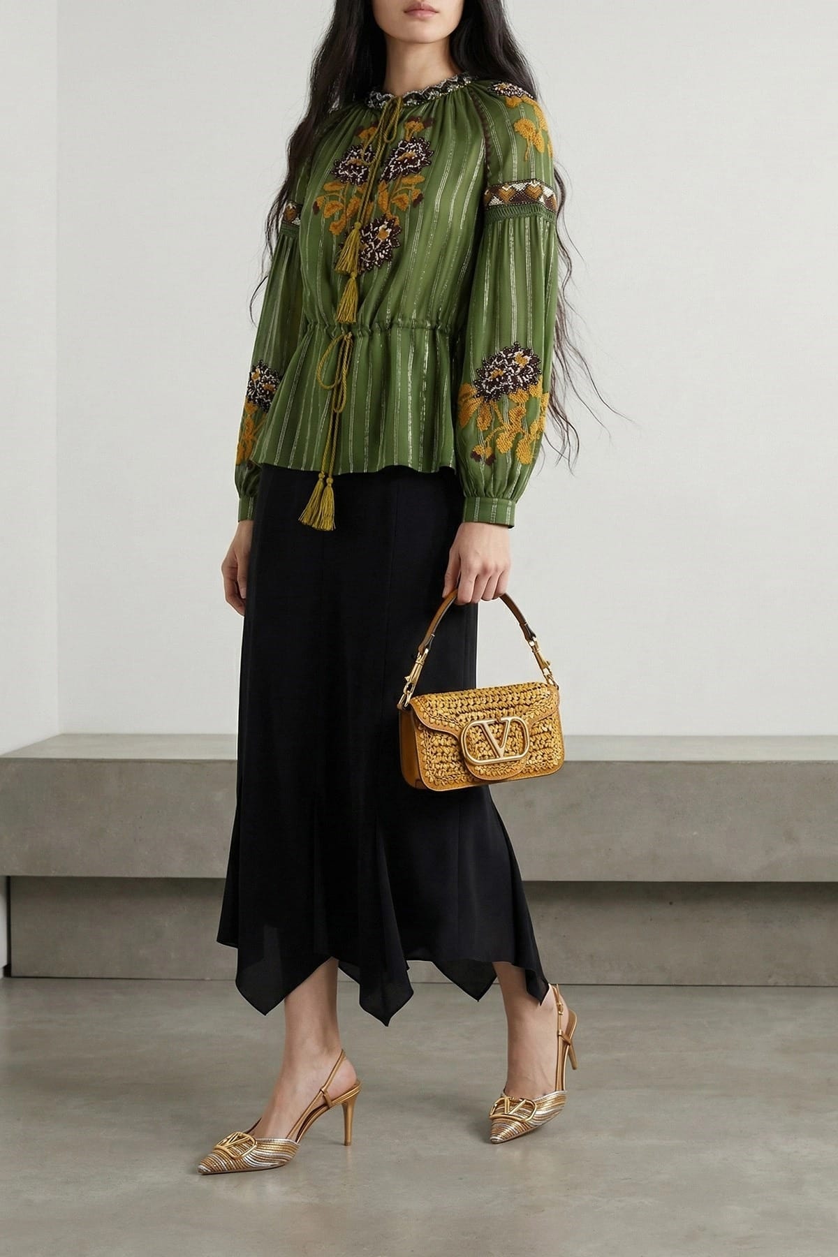 Valentino Garavani Locò Small Shoulder Bag - alternate view