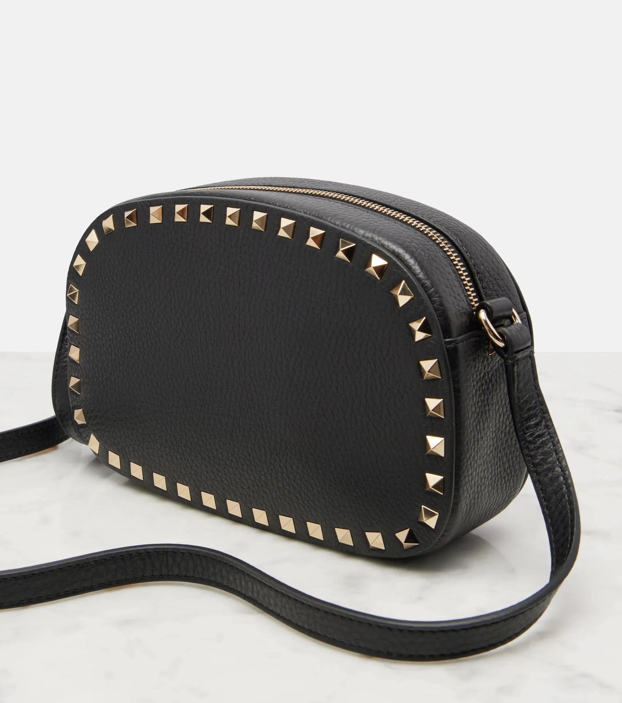 Valentino Garavani Mini Rockstud Lather Crossbody Bag