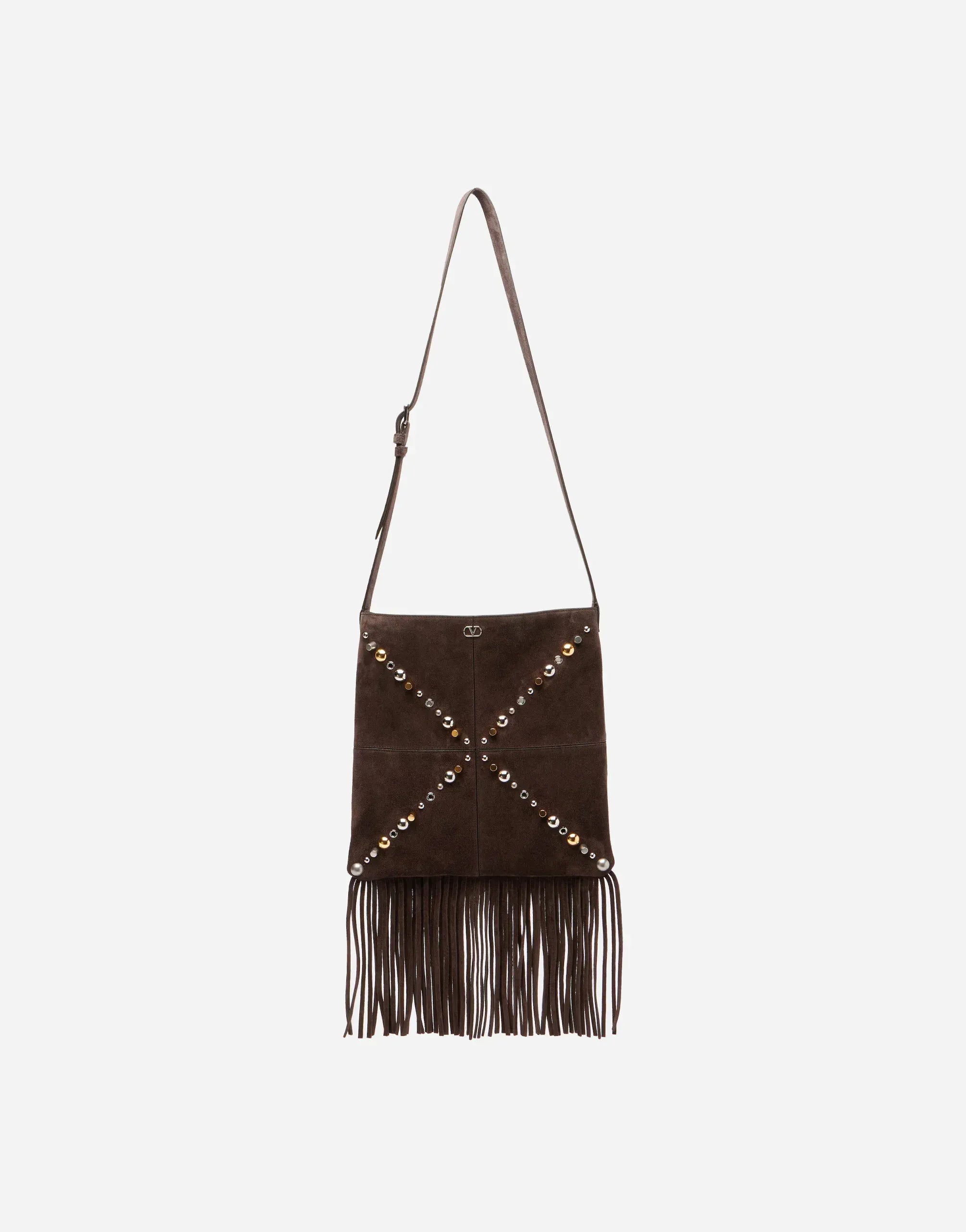 Valentino Garavani Nellcôte Embellished Shoulder Bag