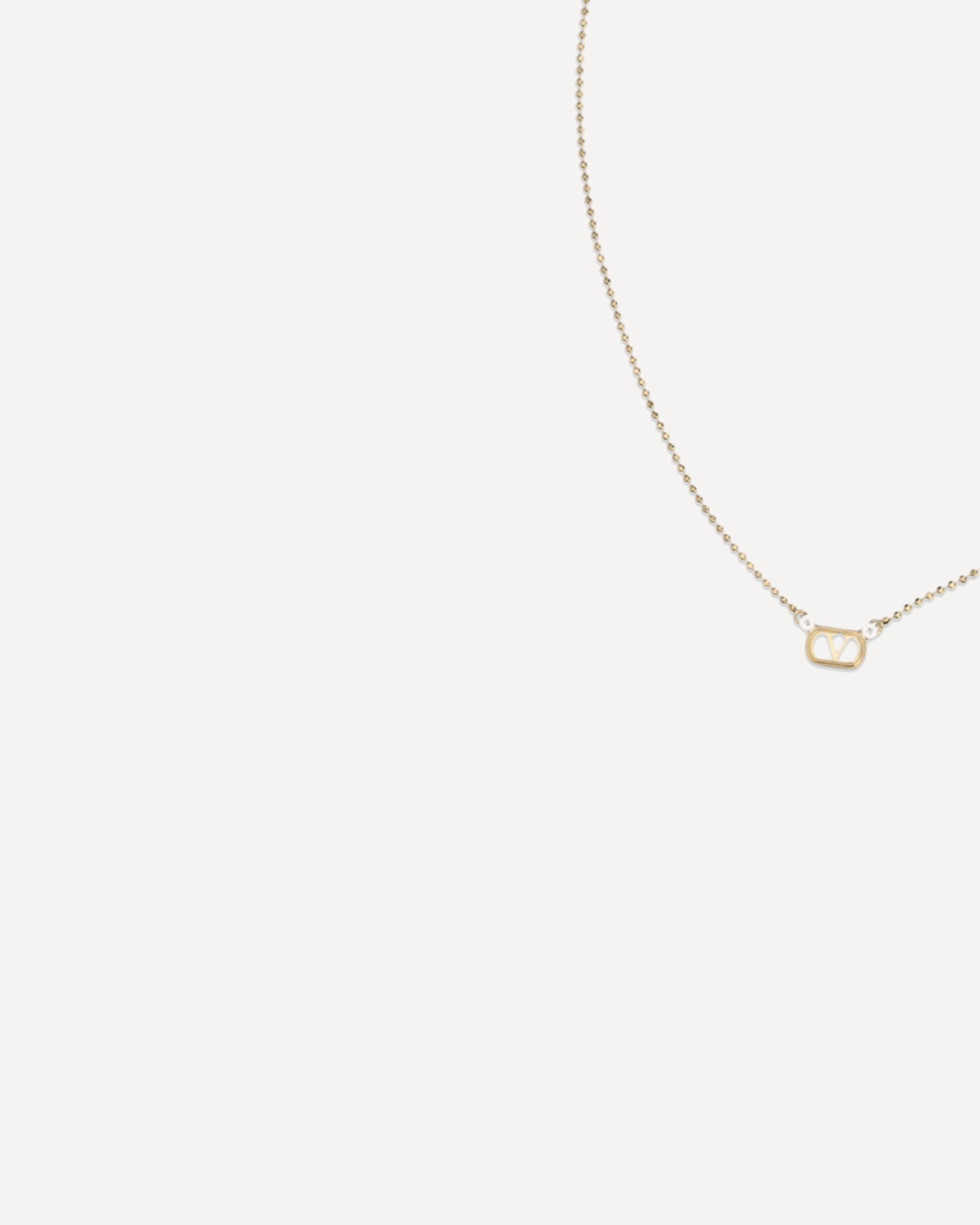 Valentino Garavani Ovalette Necklace With Swarovski Crystals