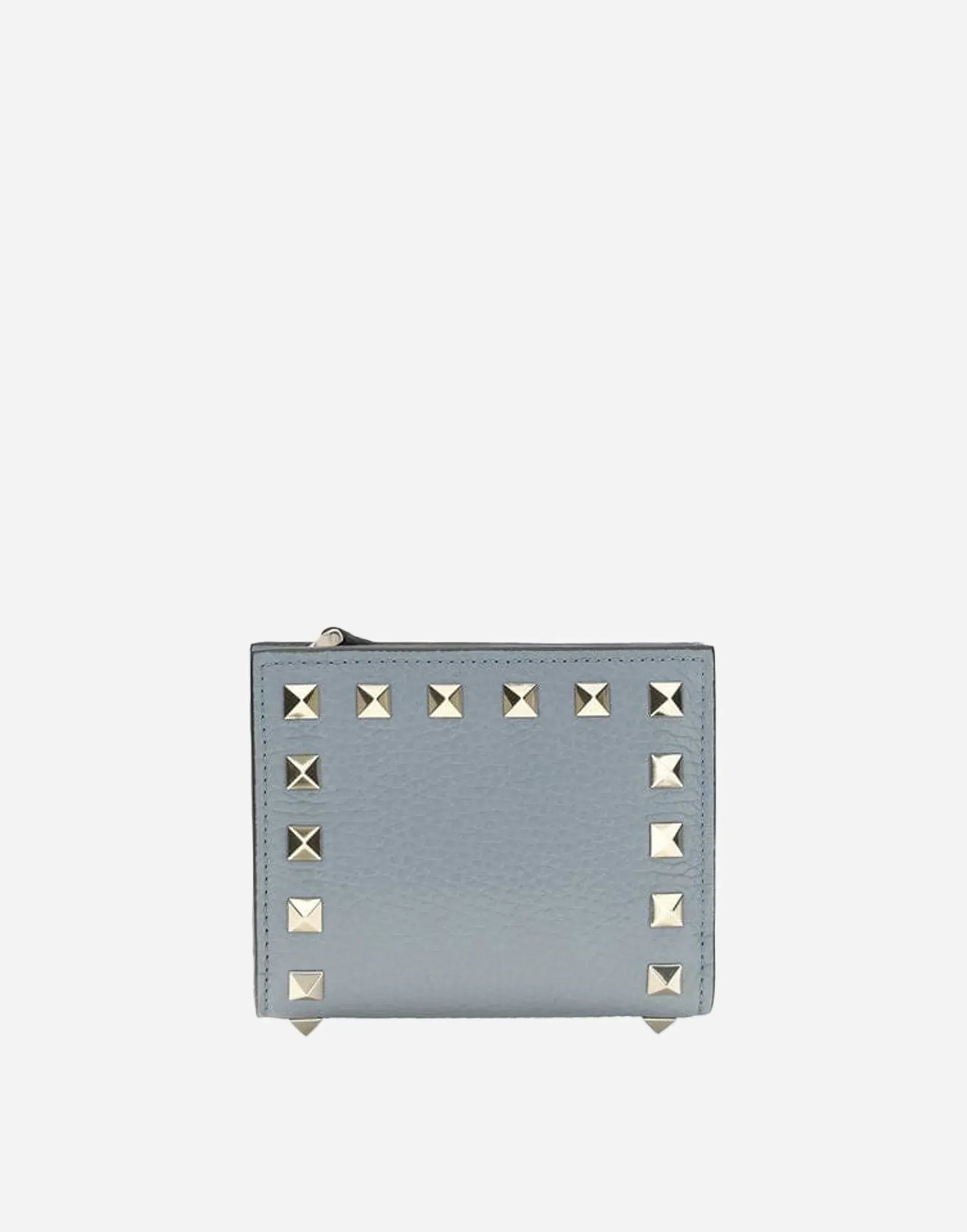 Valentino Garavani Ovis Aries Rockstud Grained Card Holder