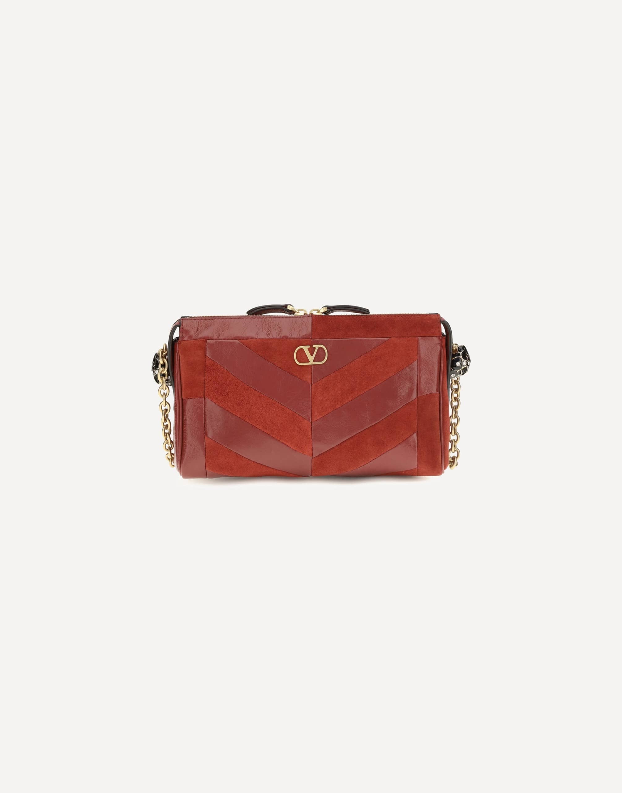 Valentino Garavani Valentino Garavani Panthea Shoulder Bag Chevron Pattern