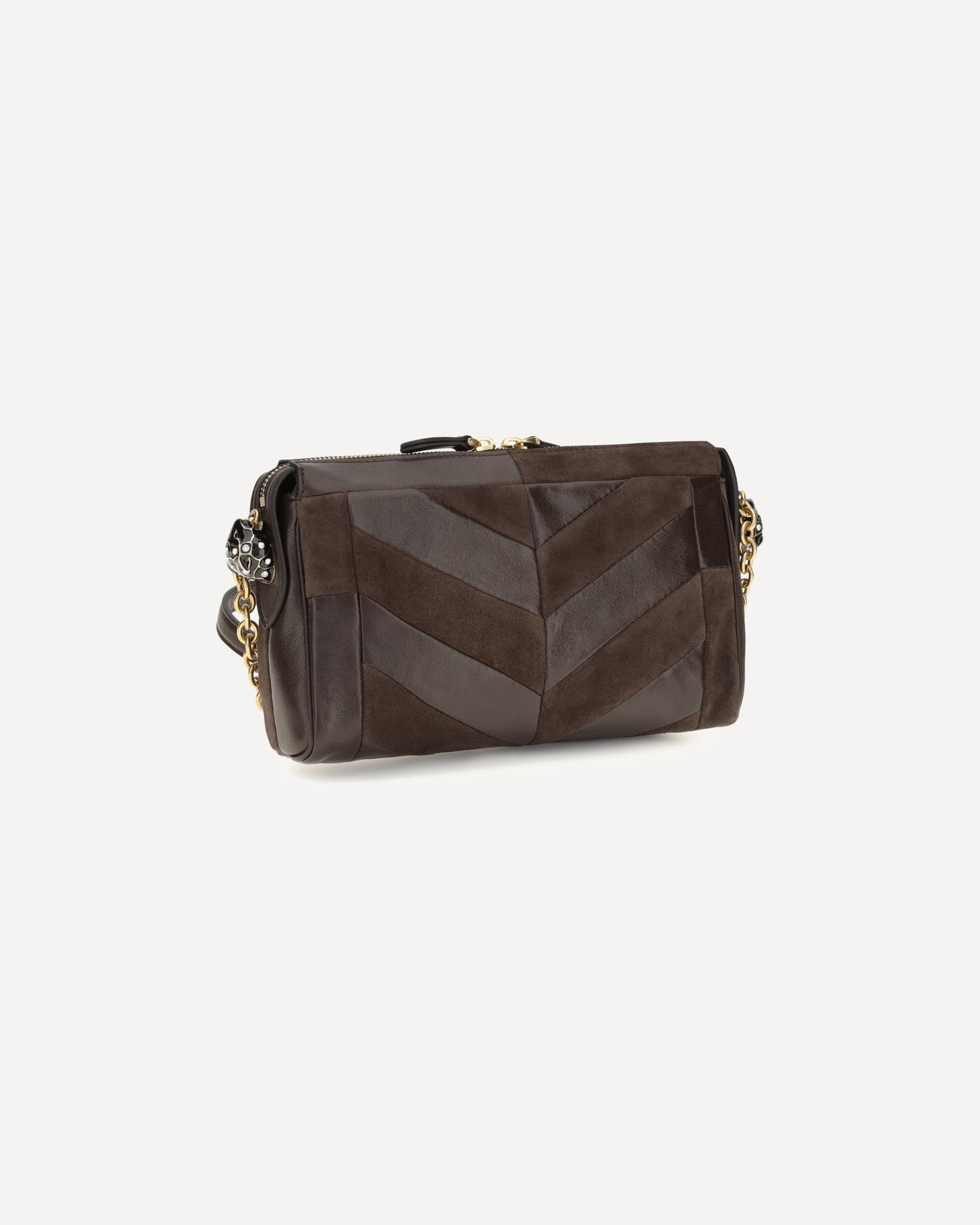 Valentino Garavani Valentino Garavani Panthea Shoulder Bag Chevron Pattern