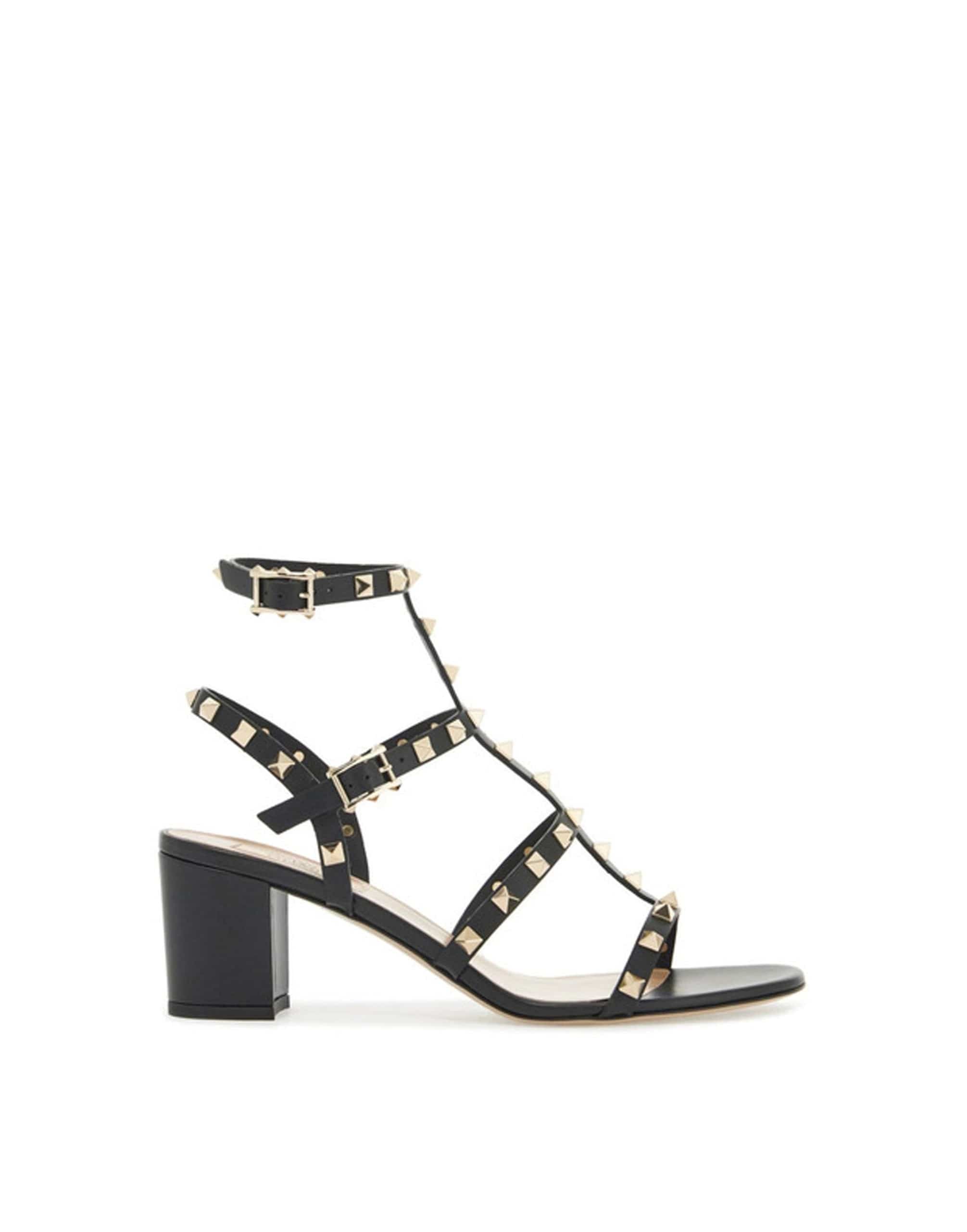 Valentino Garavani Rockstud 60 Leather Sandals