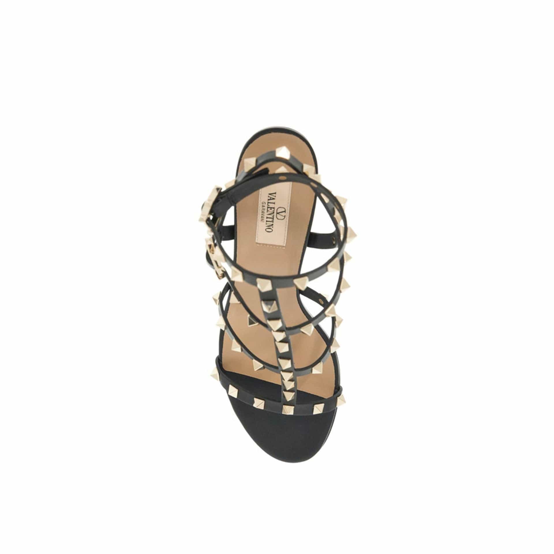 Valentino Garavani Rockstud 60 leren sandalen