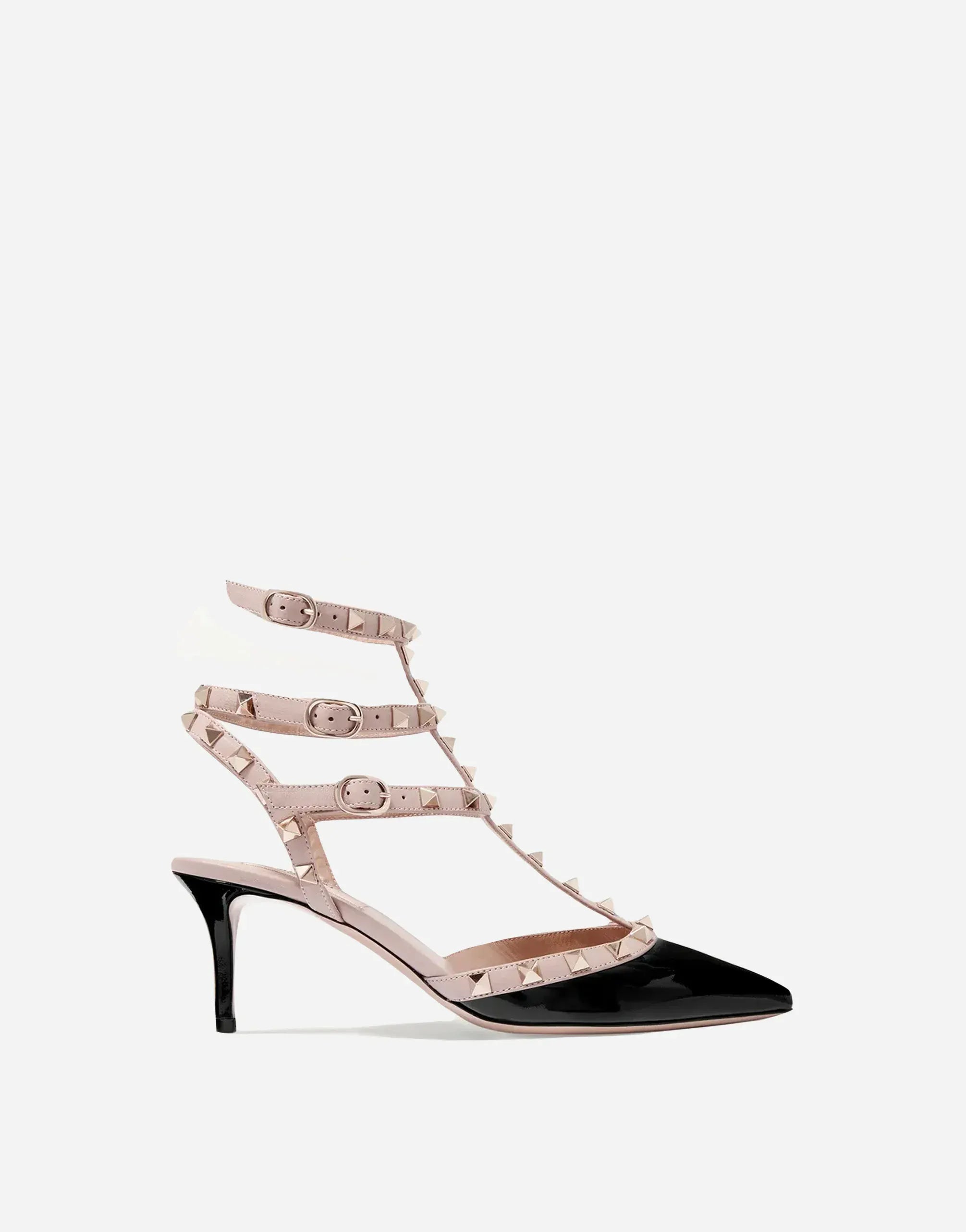 Valentino Garavani Rockstud 65 Patent-Leather Pumps