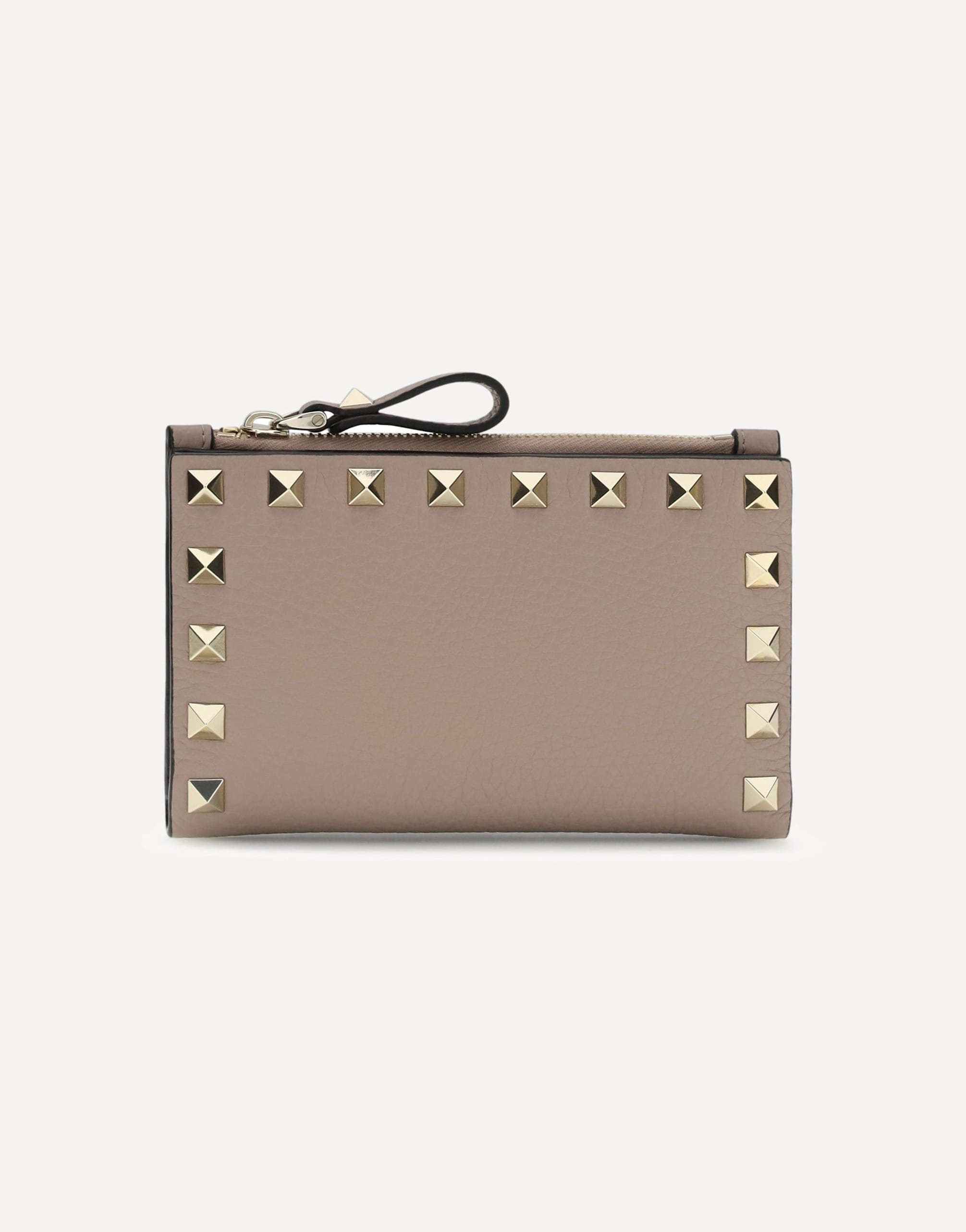Valentino Garavani Rockstud Card Holder With Studs