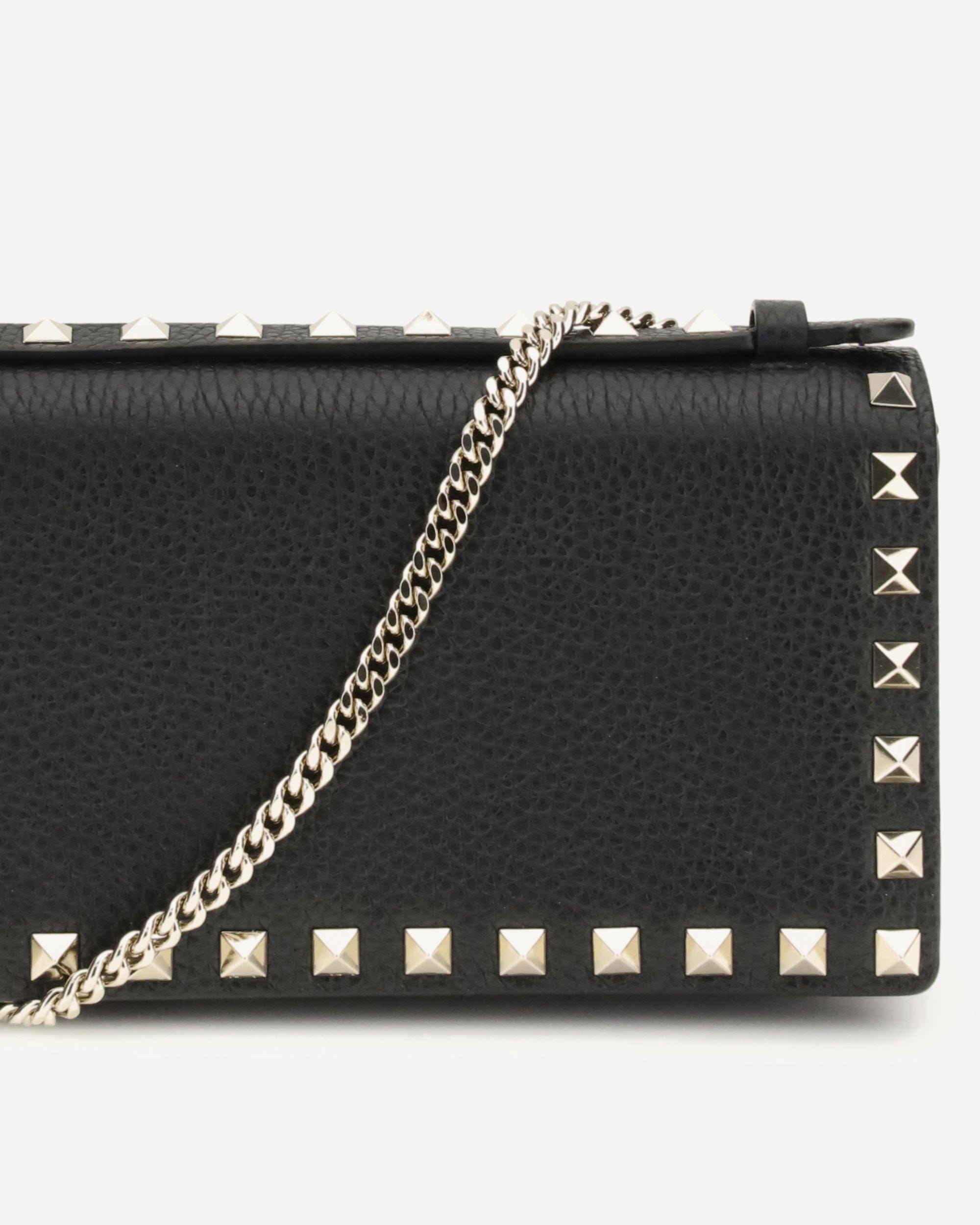Valentino Garavani Rockstud Chain Wallet