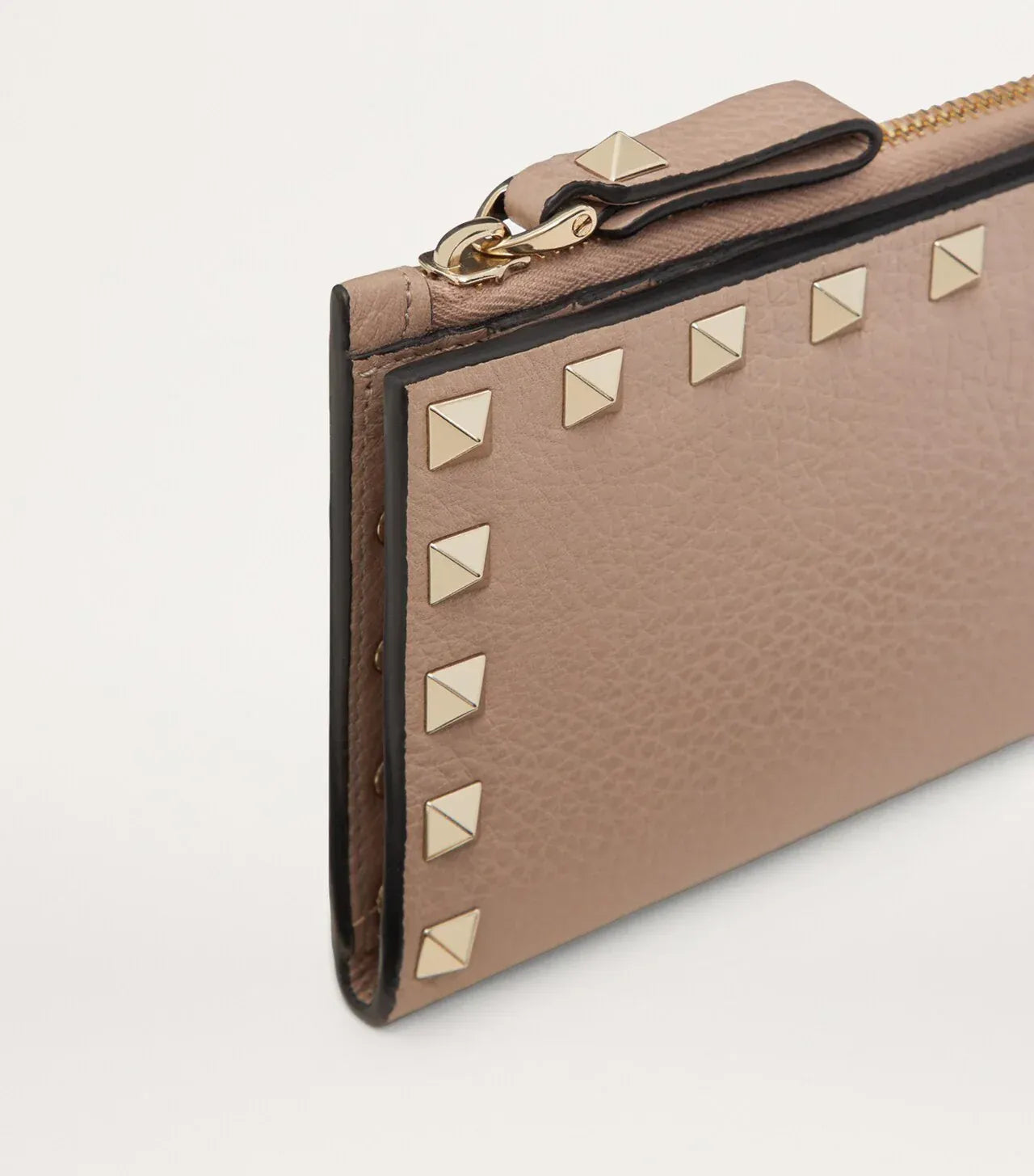 Valentino Garavani Rockstud Coin and Card Wallet