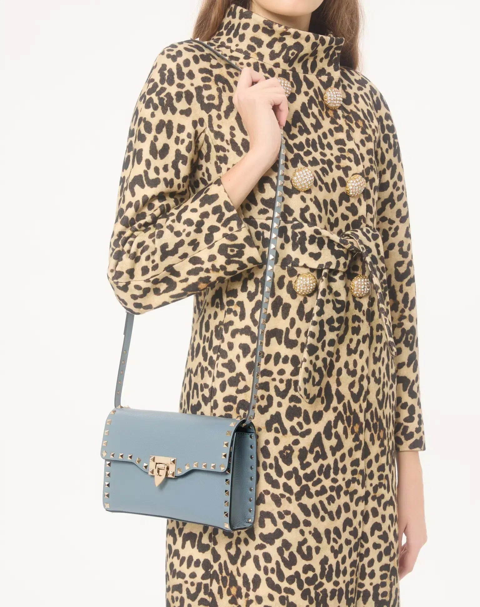 Valentino Garavani Small Rockstud Crossbody Bag - alternate view