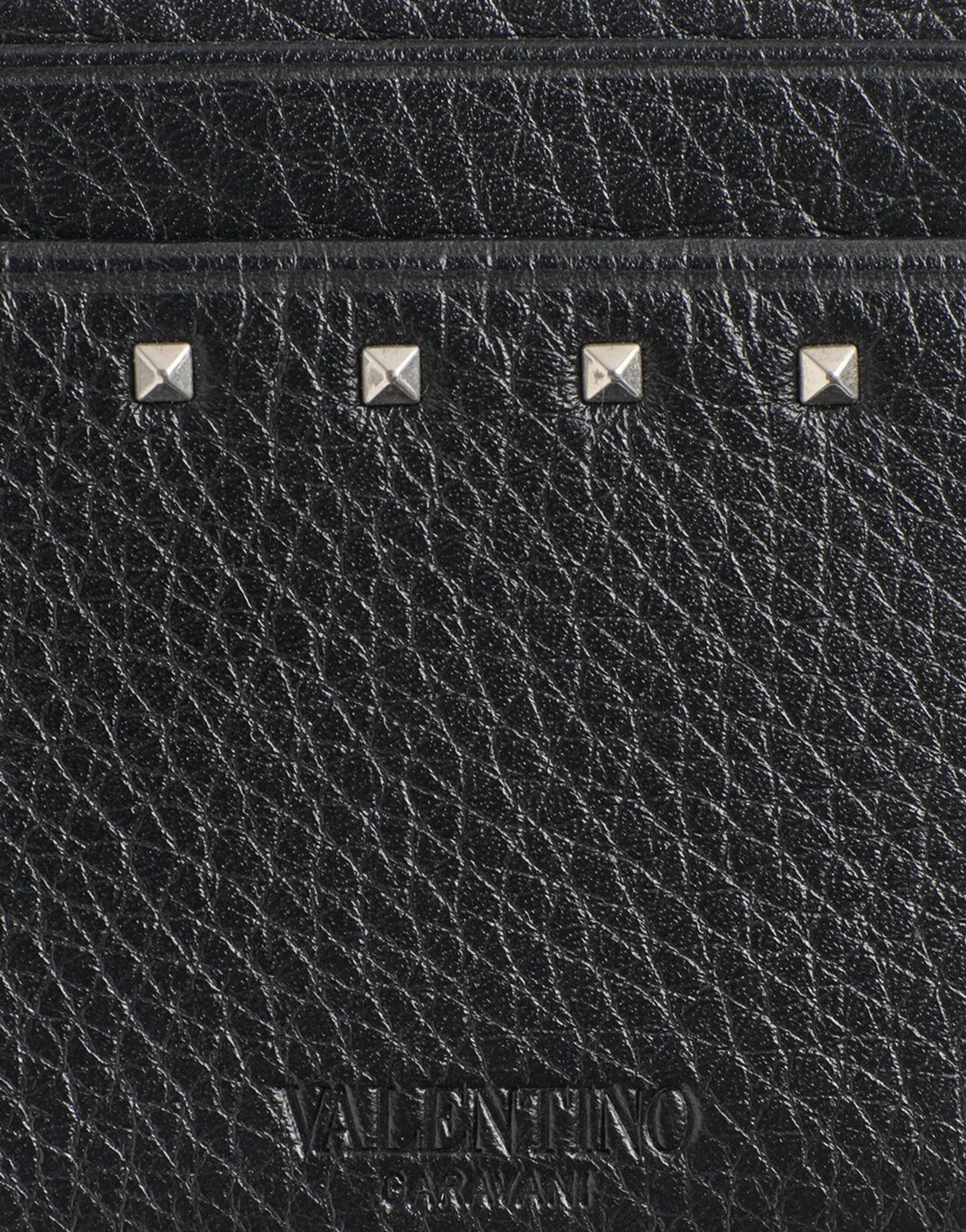 Valentino Garavani Rockstud Embellished Card Holder