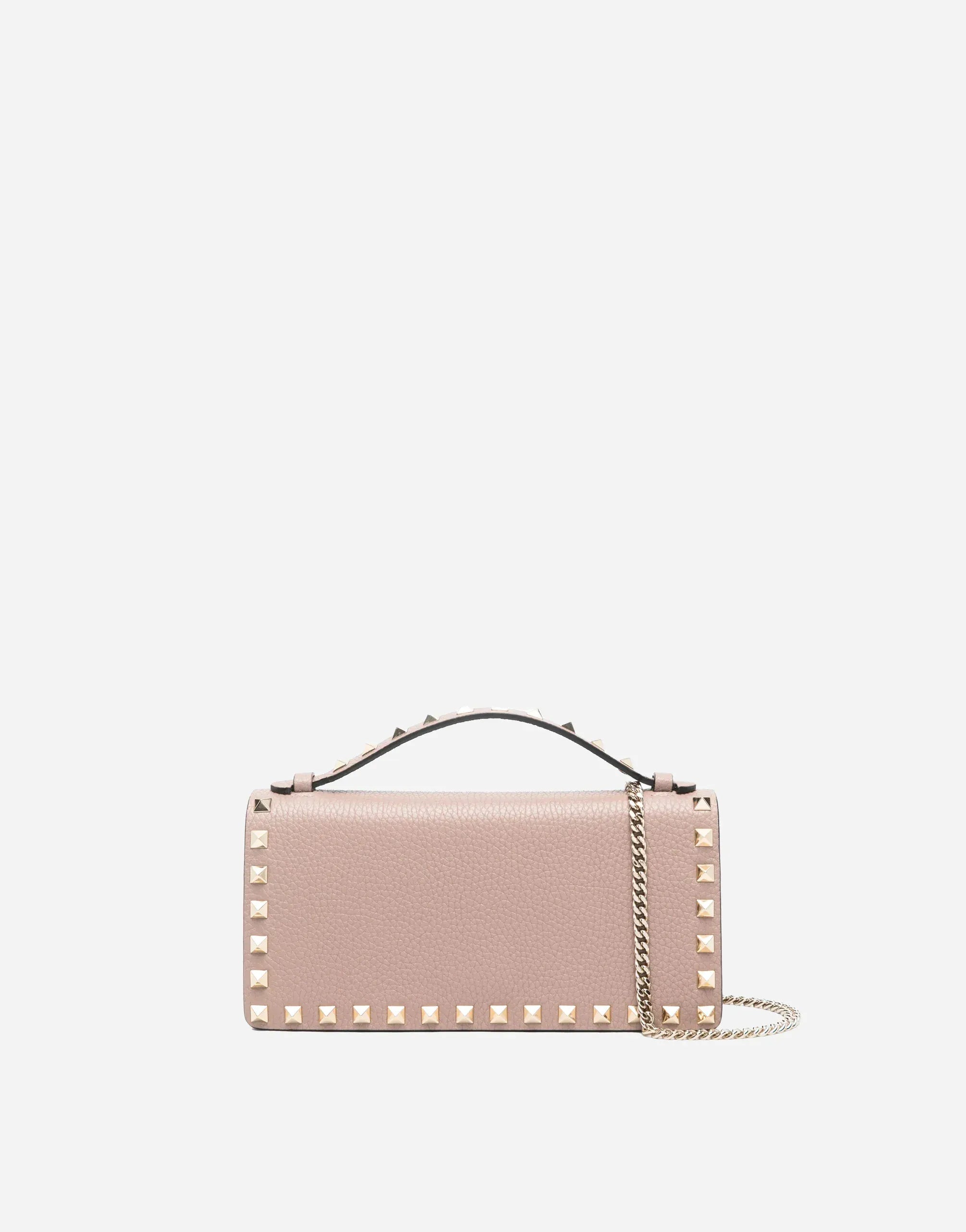 Valentino Garavani Rockstud-Embellished Clutch Bag