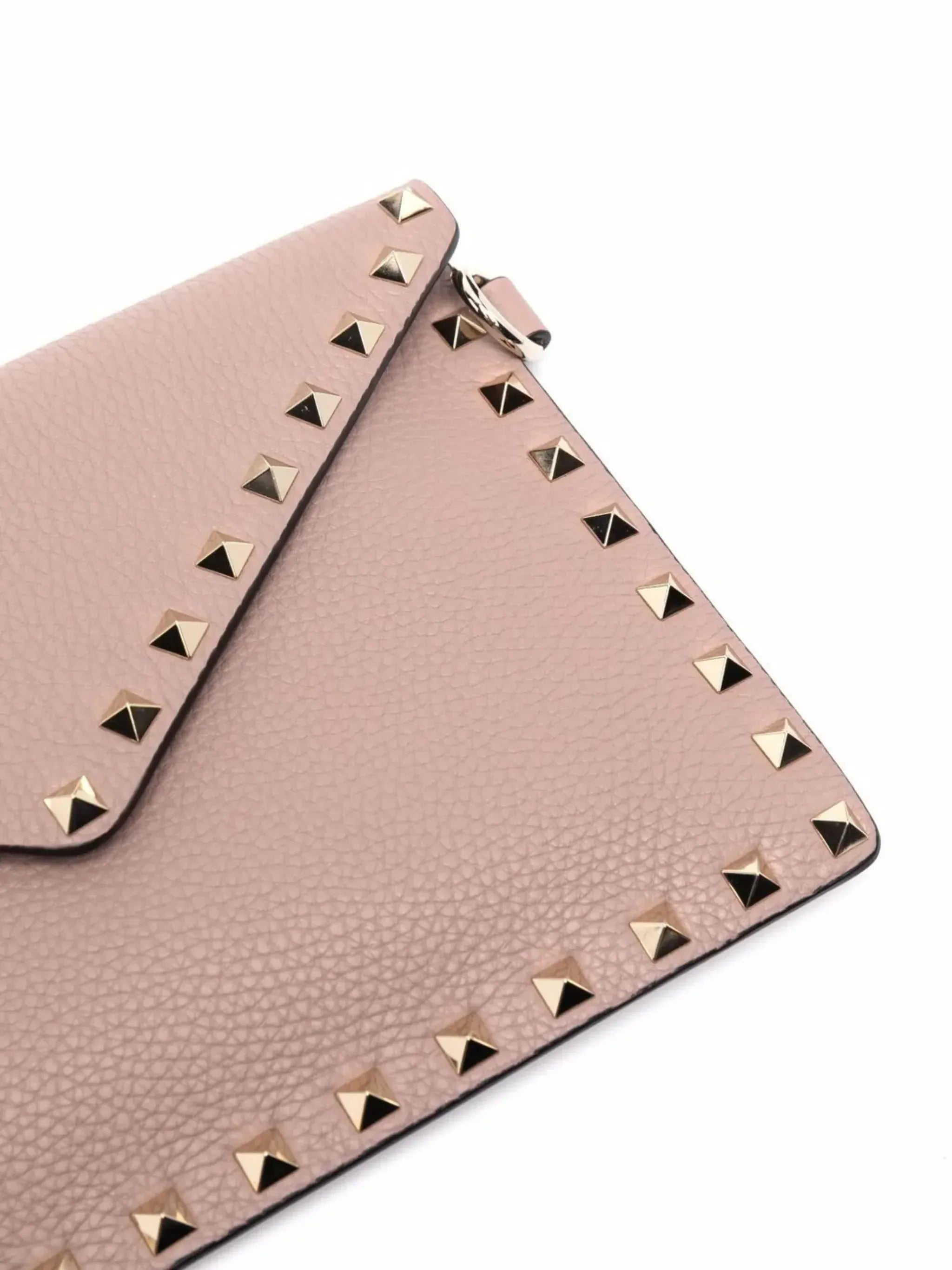 Valentino Garavani Rockstud Envelope Clutch Bag