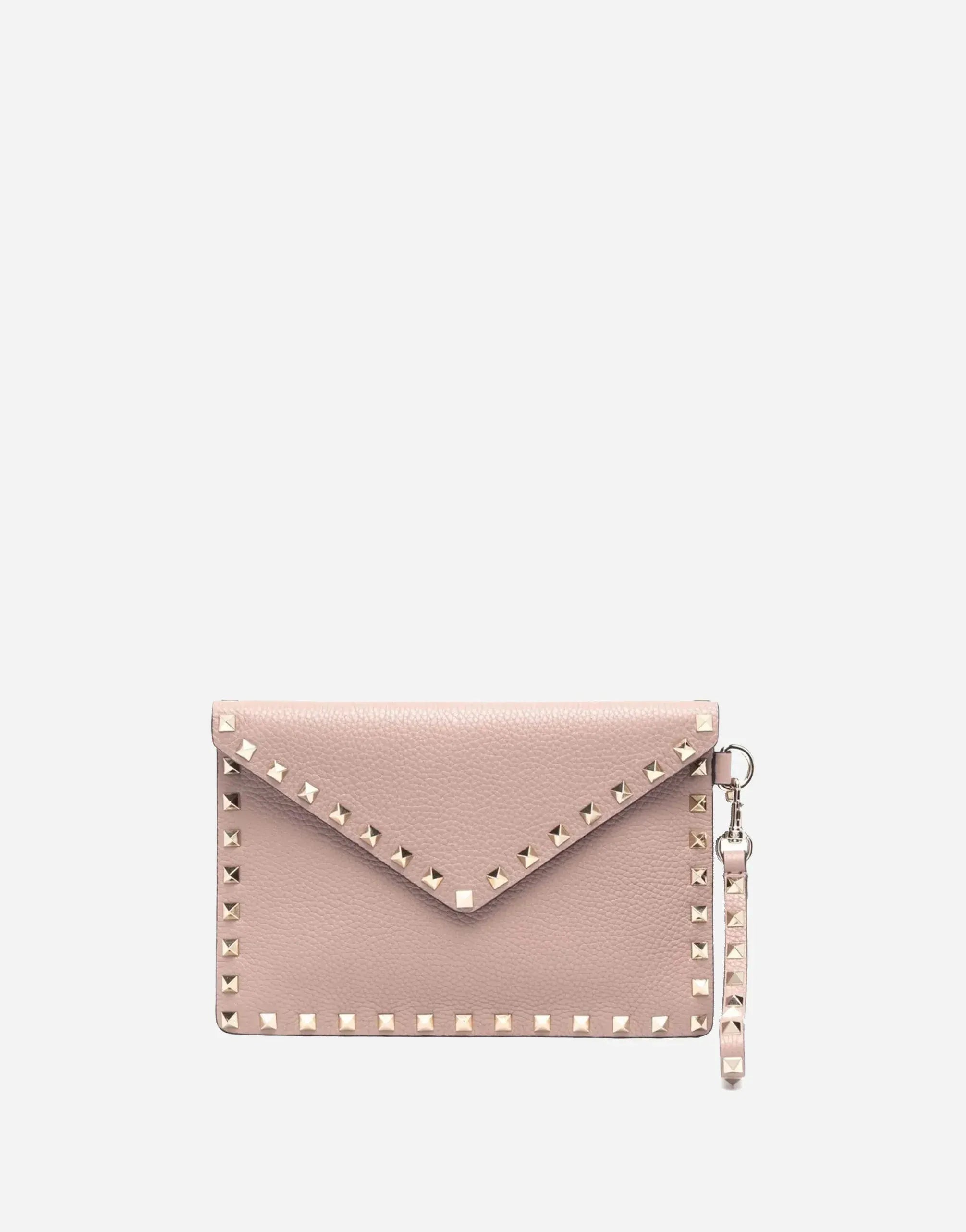Valentino Garavani Rockstud Envelope Clutch Bag