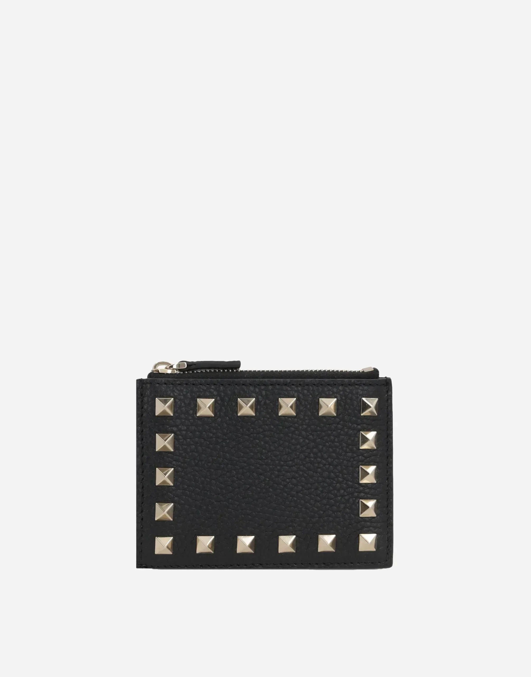 Valentino Garavani Rockstud Grainy Wallet