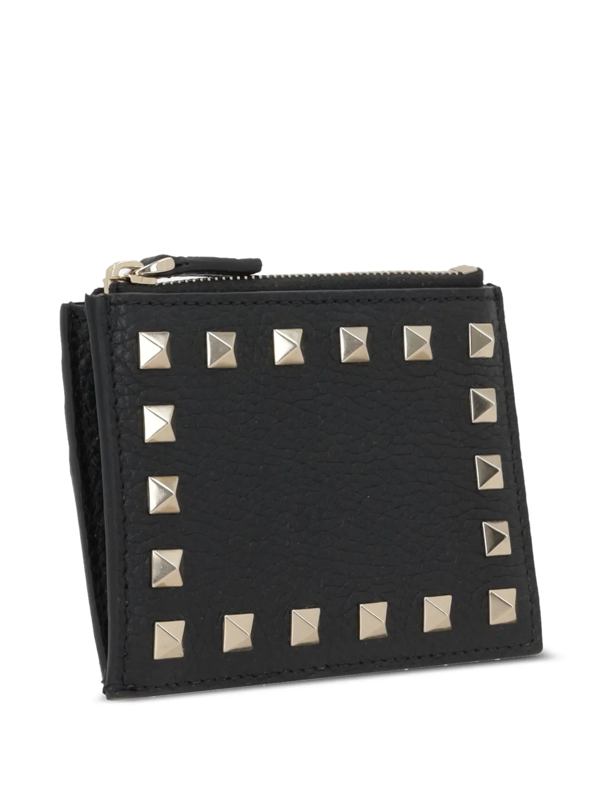 Valentino Garavani Rockstud Grainy Wallet