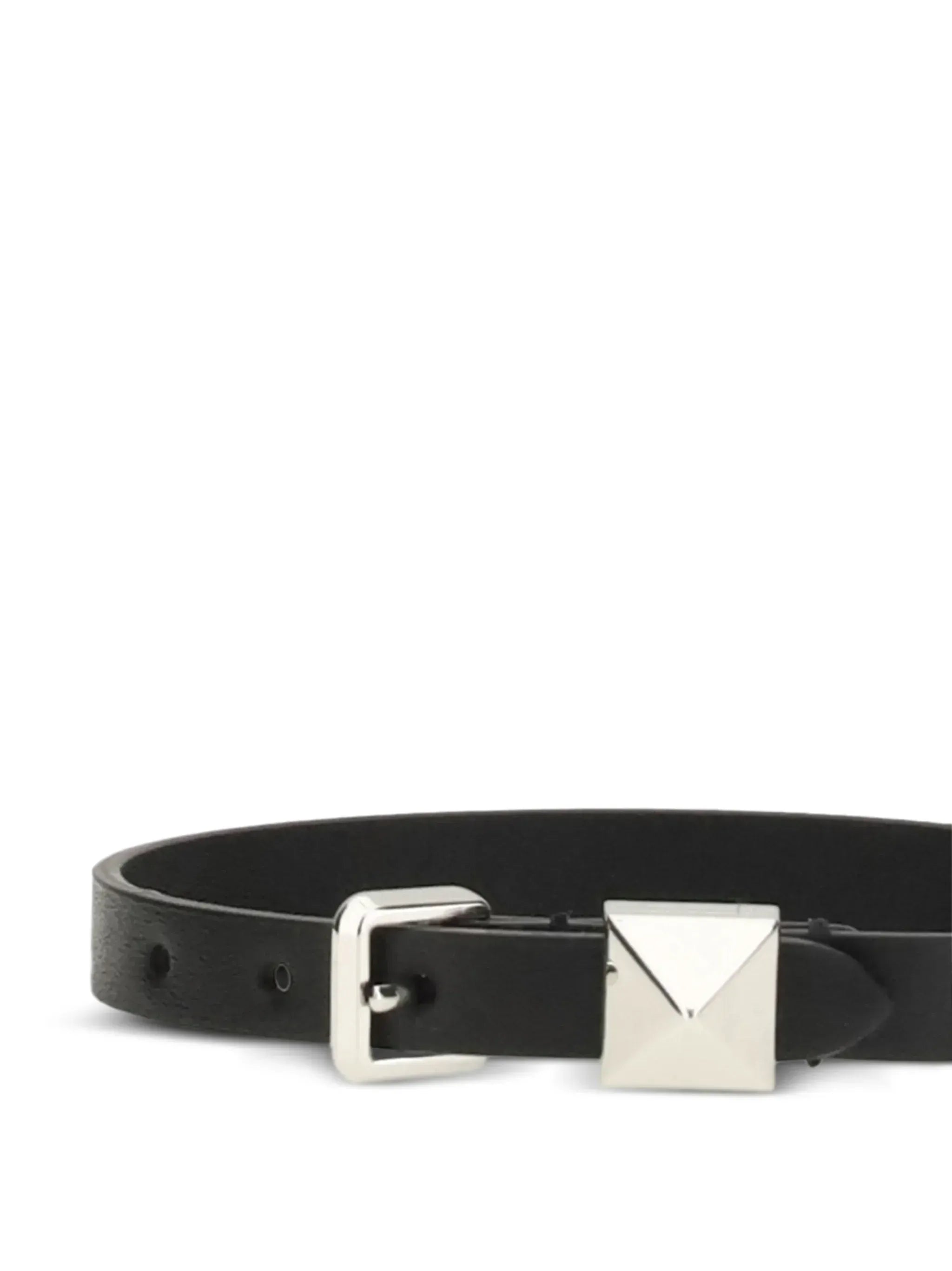 Rockstud Leather Bracelet - alternate view