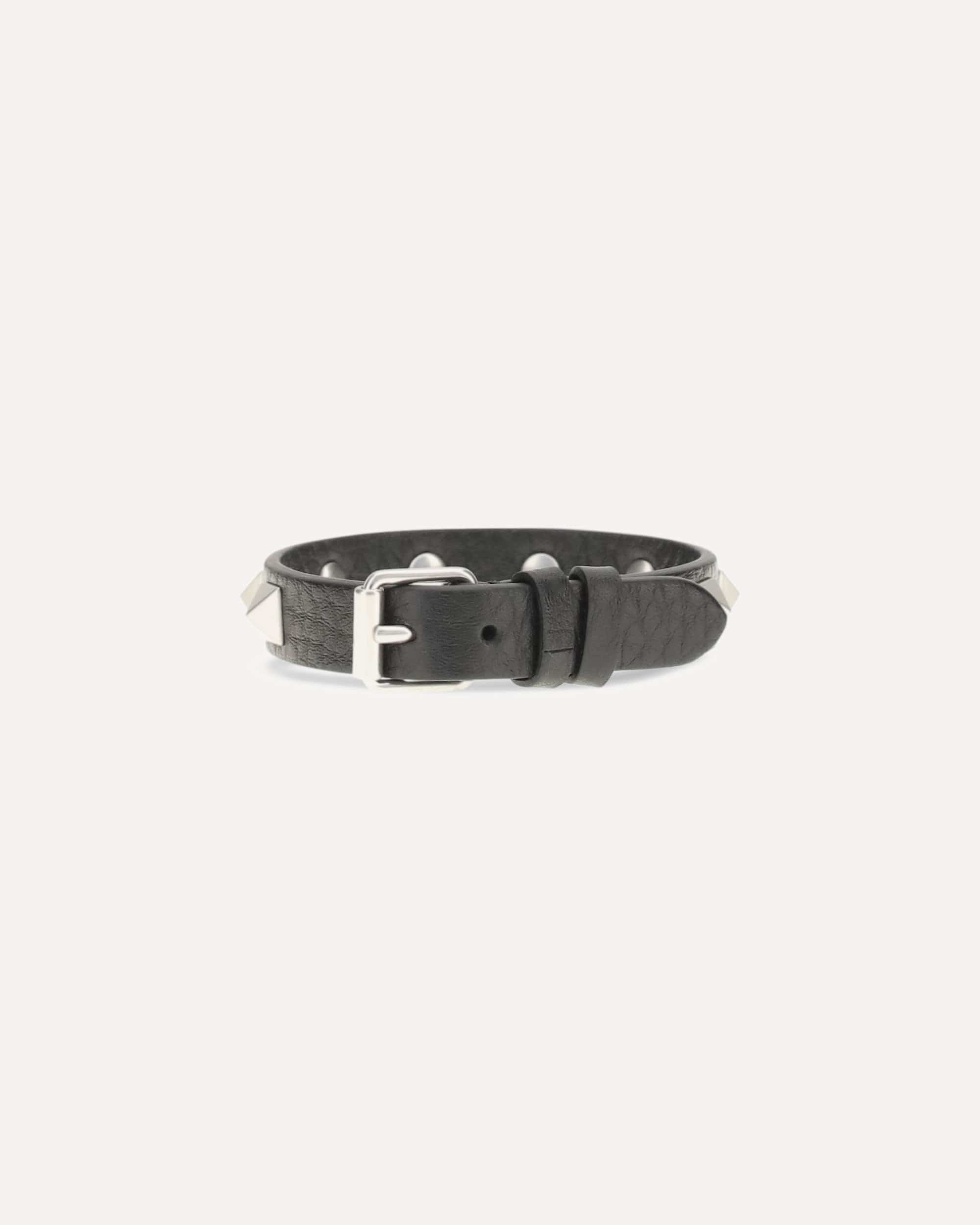 Valentino Garavani Rockstud Lederen Armband - alternate view