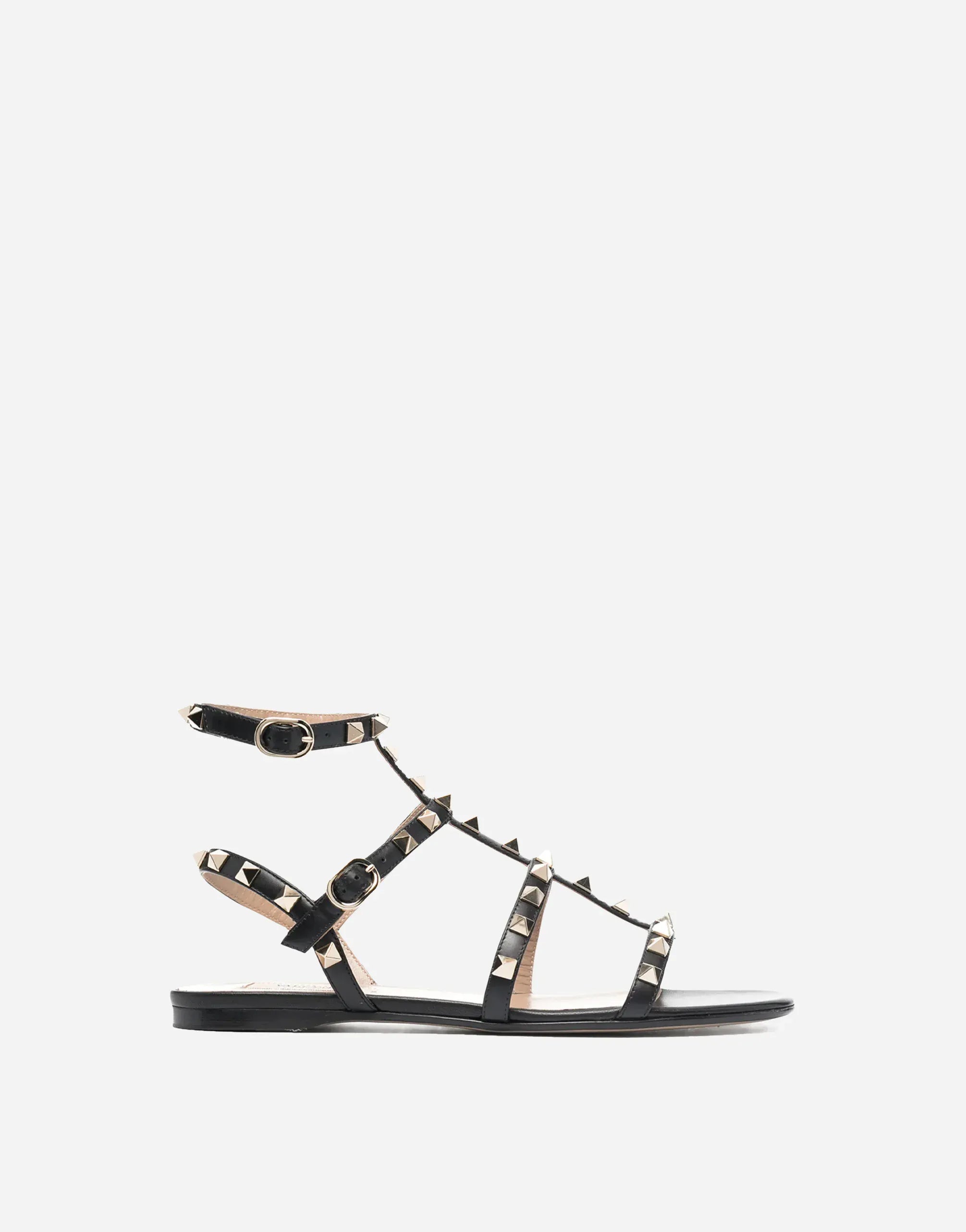 Valentino Garavani кожаные сандалии Rockstud