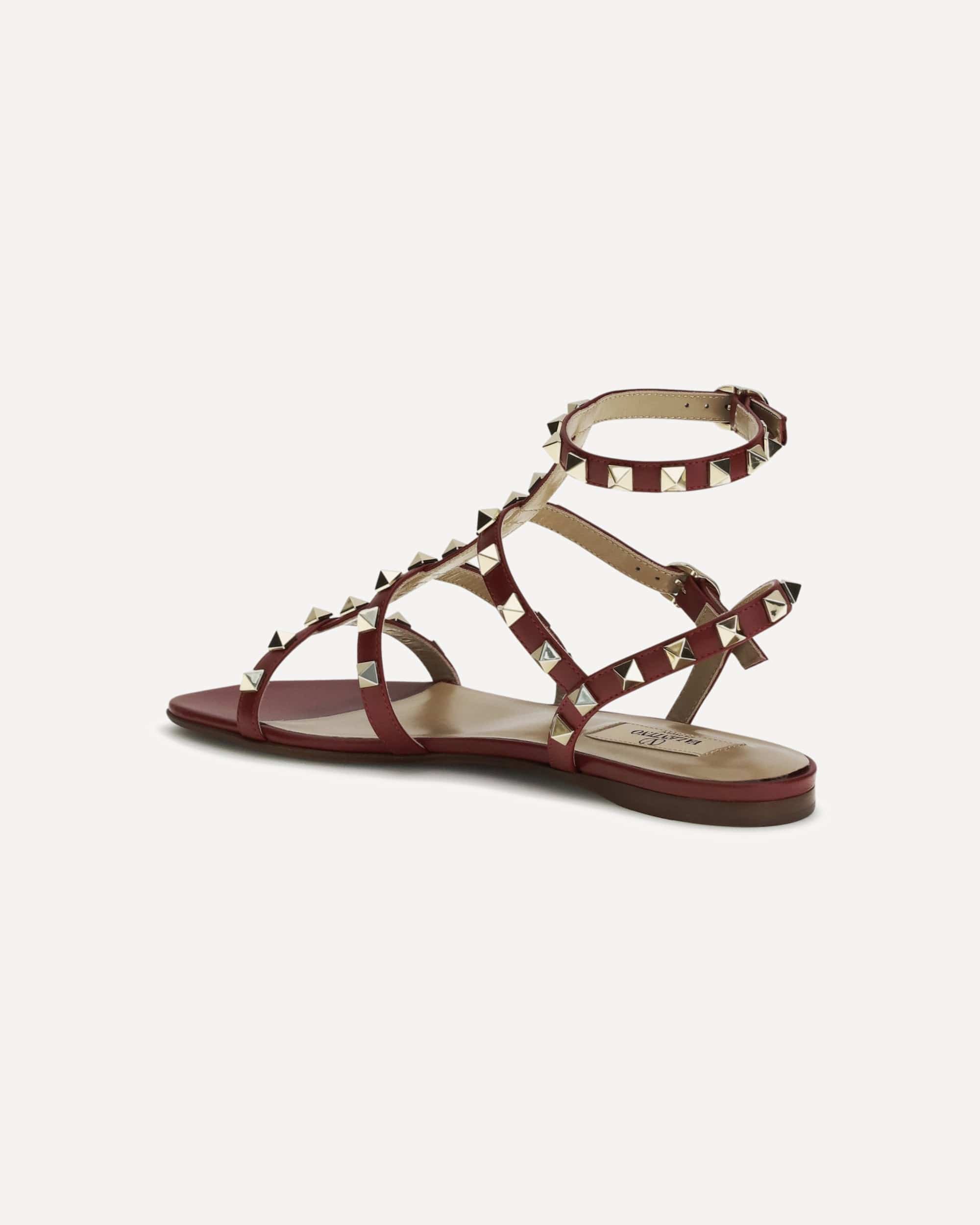 Valentino Garavani Rockstud Leather Sandals