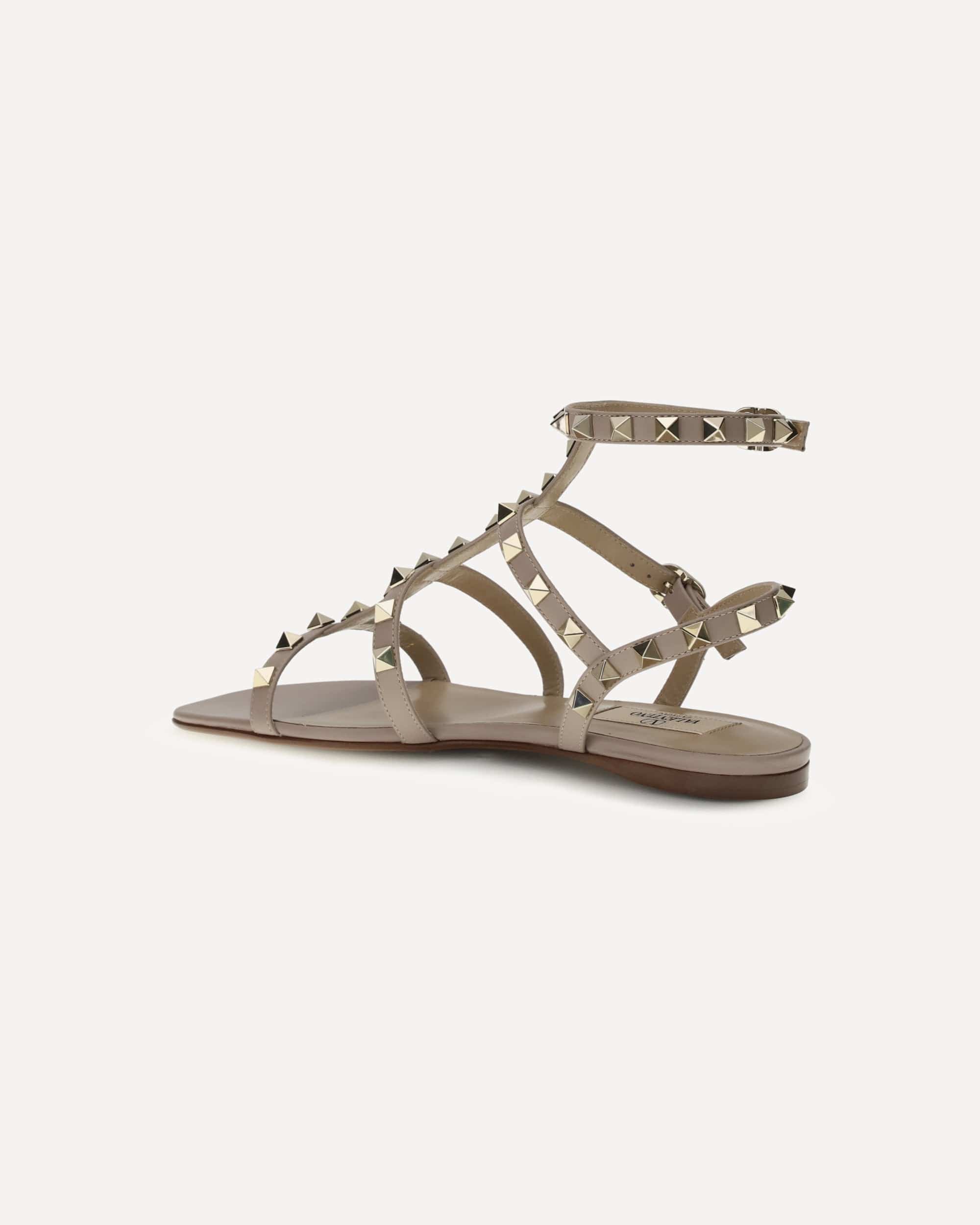 Valentino Garavani Valentino Garavani Rockstud Leather Sandals