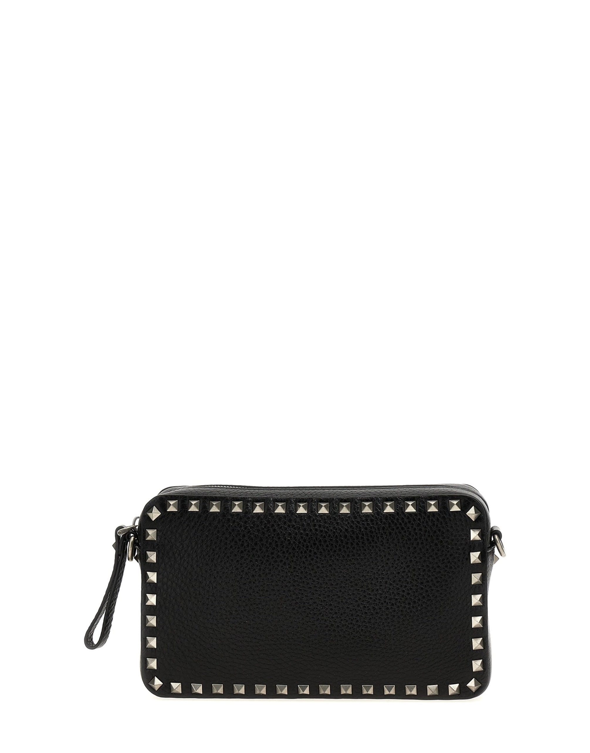 Valentino Garavani Valentino Garavani Rockstud Leather Shoulder Bag