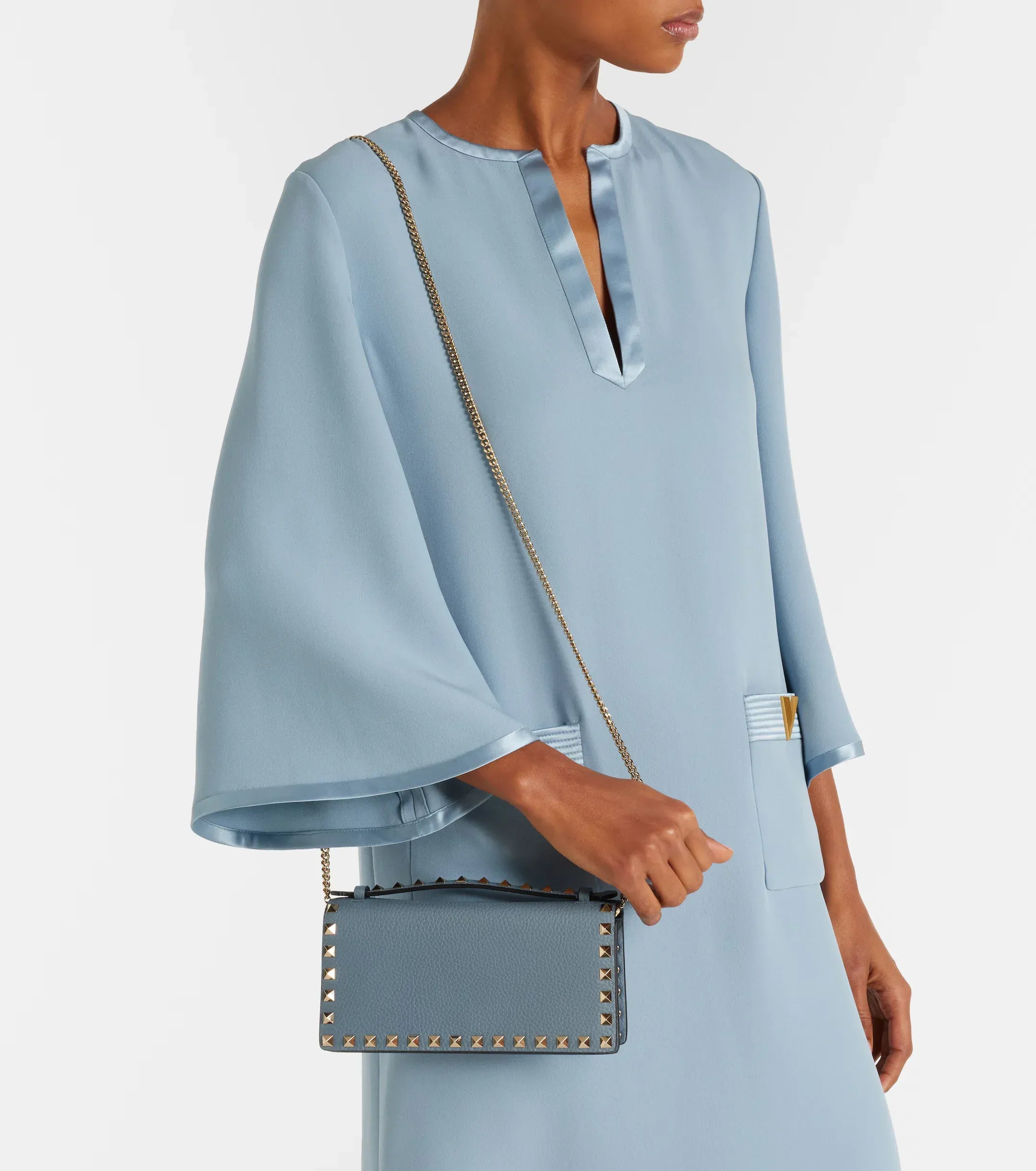 Valentino Garavani Rockstud Mini leather Top-Handle Bag