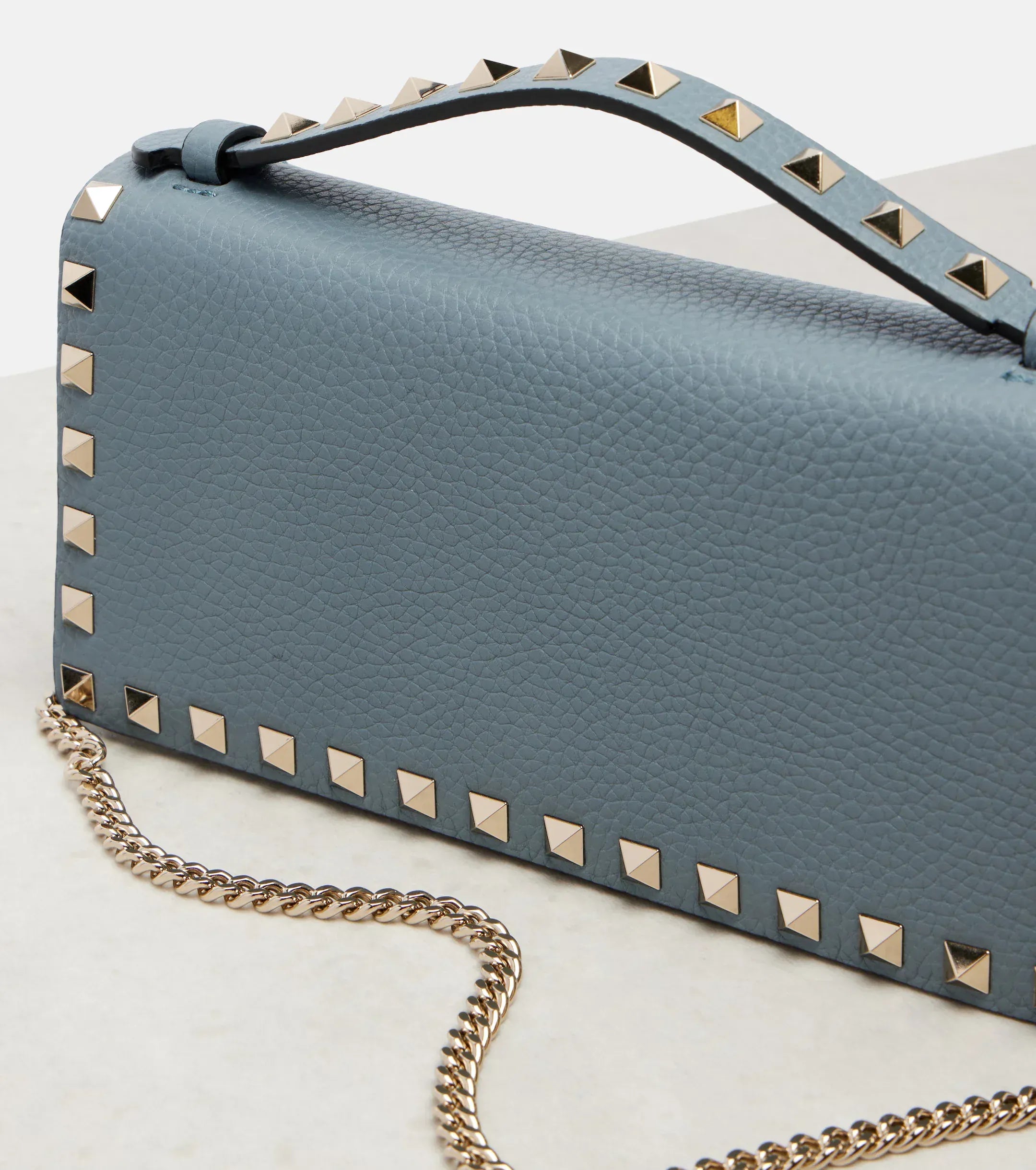 Valentino Garavani Rockstud Mini leather Top-Handle Bag