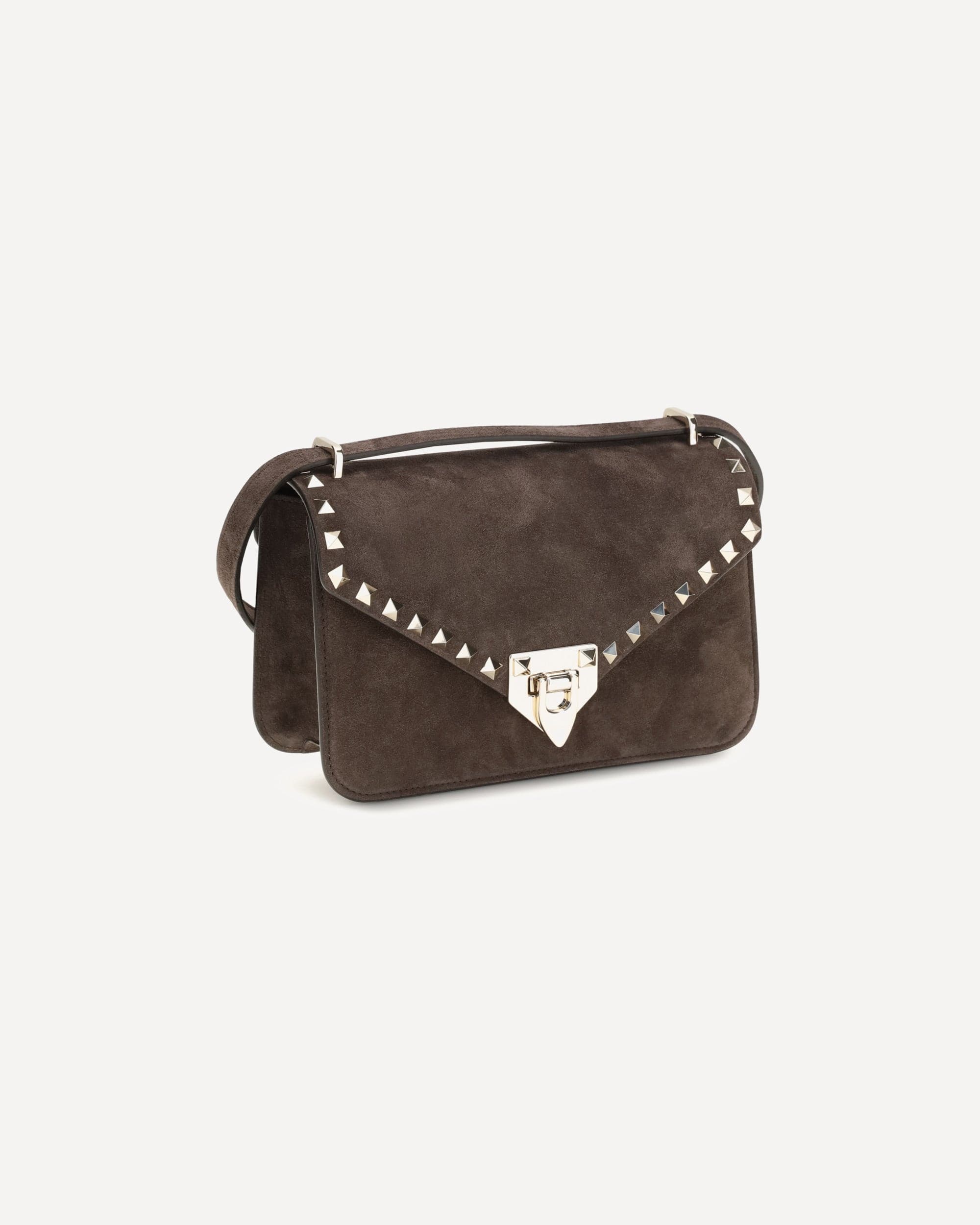Valentino Garavani Rockstud Mini Suede Shoulder Bag - alternate view