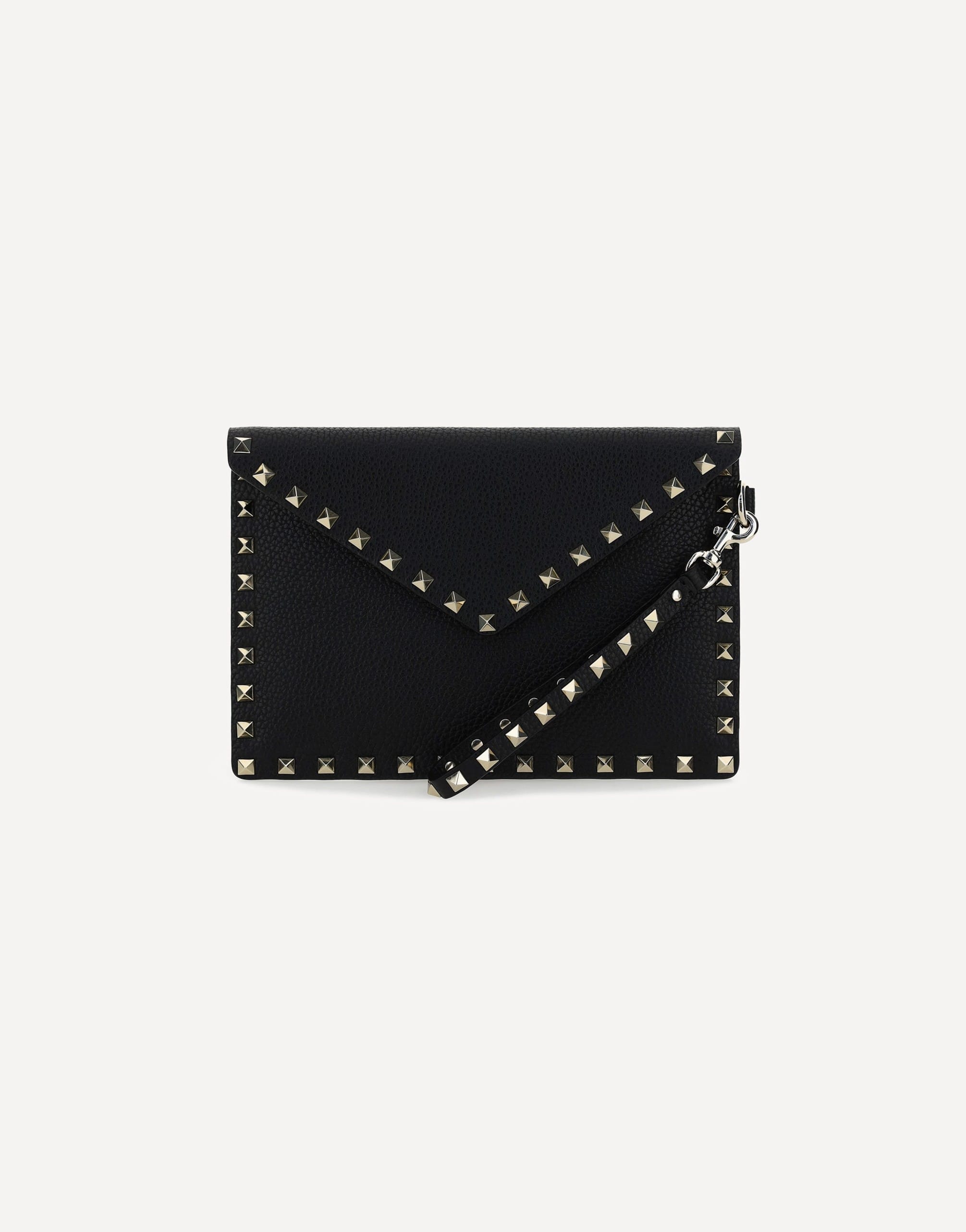 Valentino Garavani Rockstud Pouch In Leather