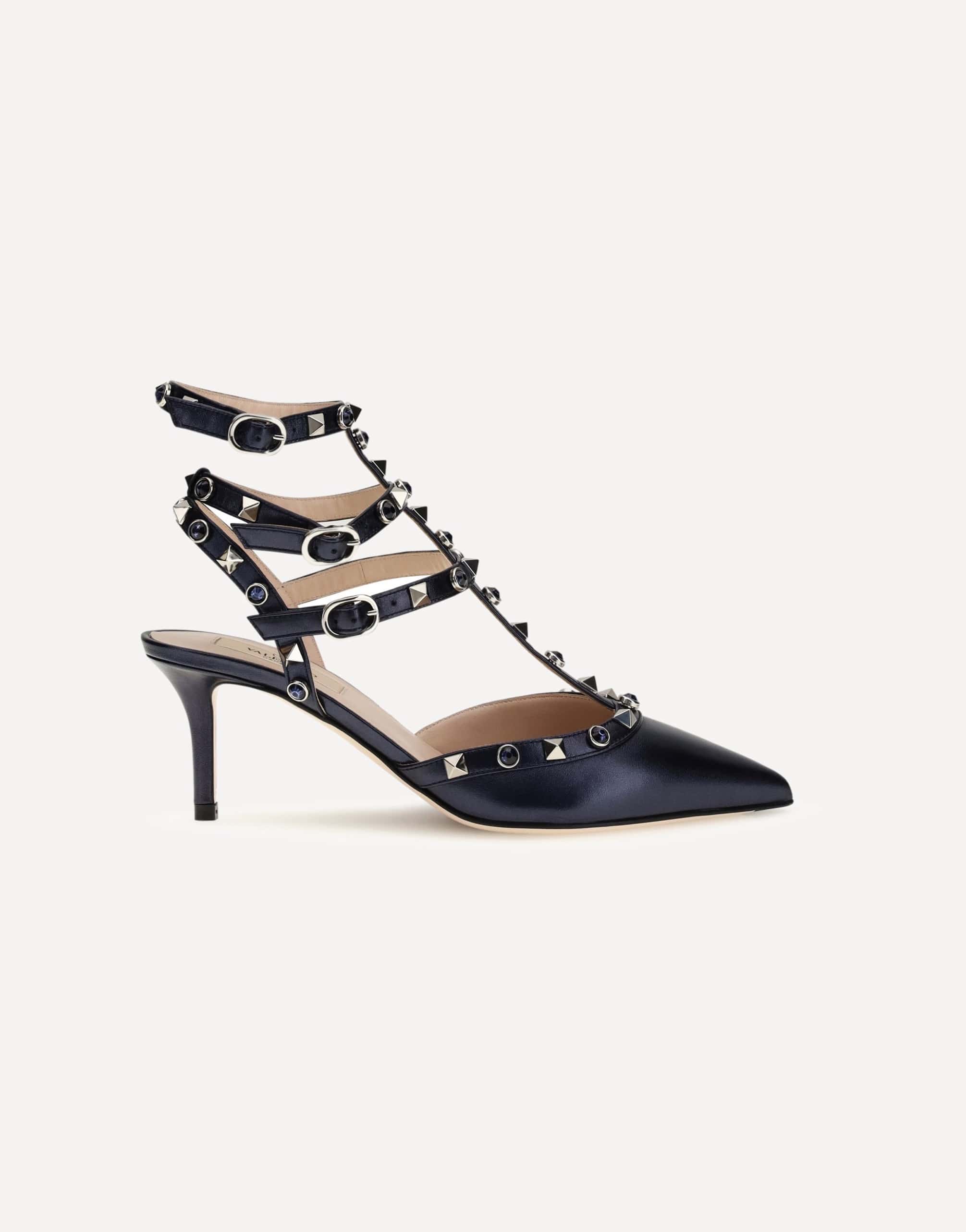 Valentino Garavani Rockstud Pumps In Laminated Leather