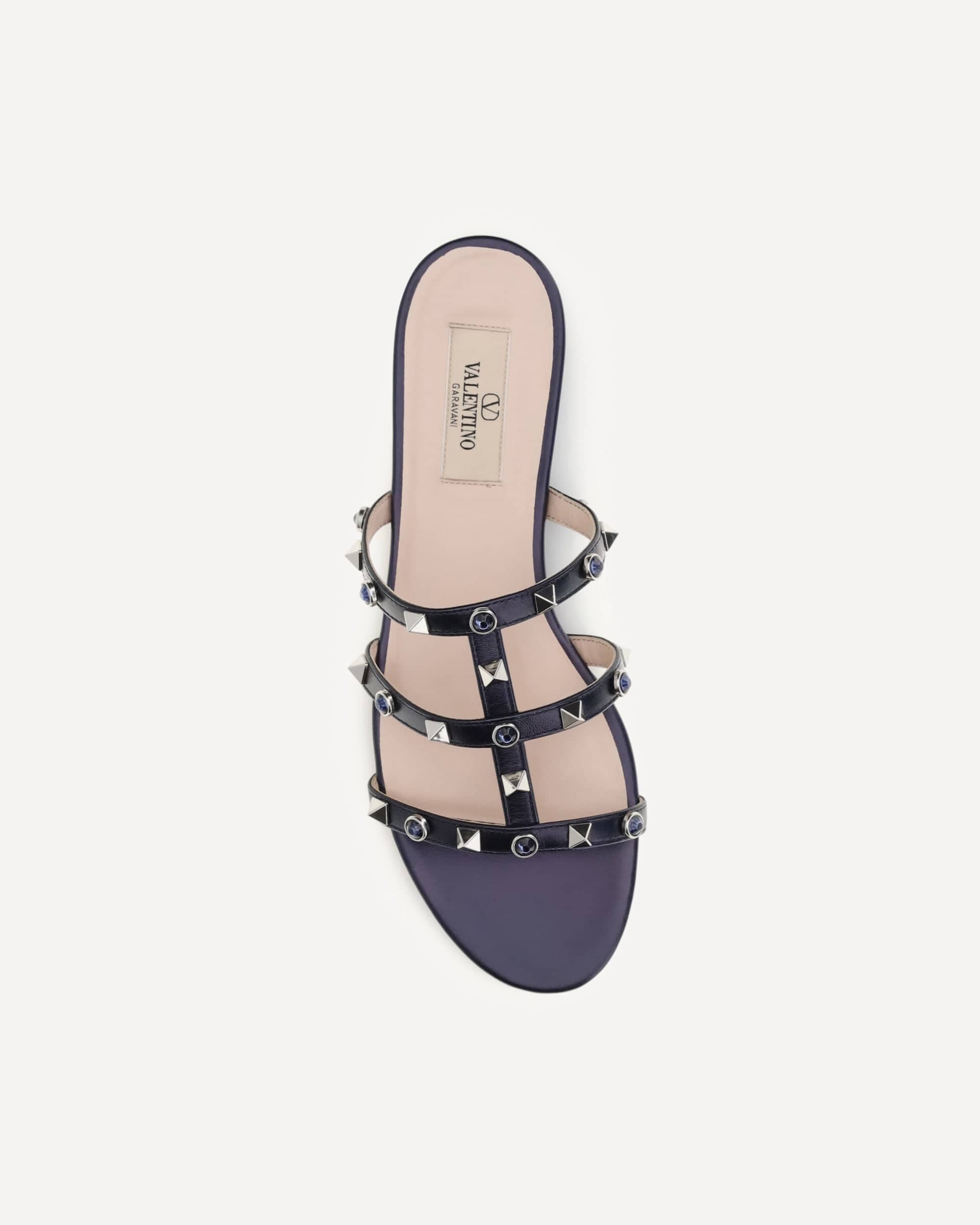 Valentino Garavani Rockstud Slide Sandal