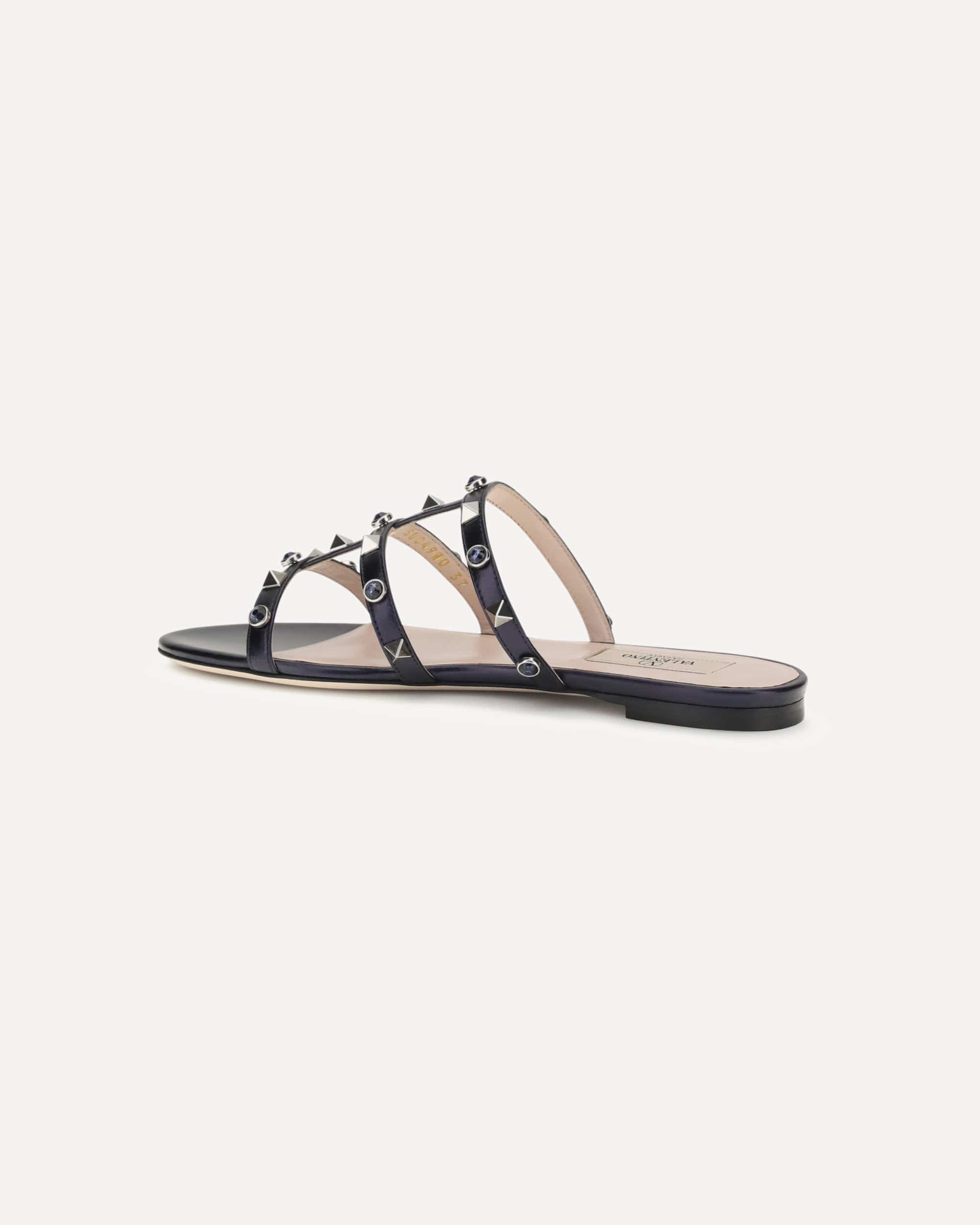 Valentino Garavani Rockstud Slide Sandal