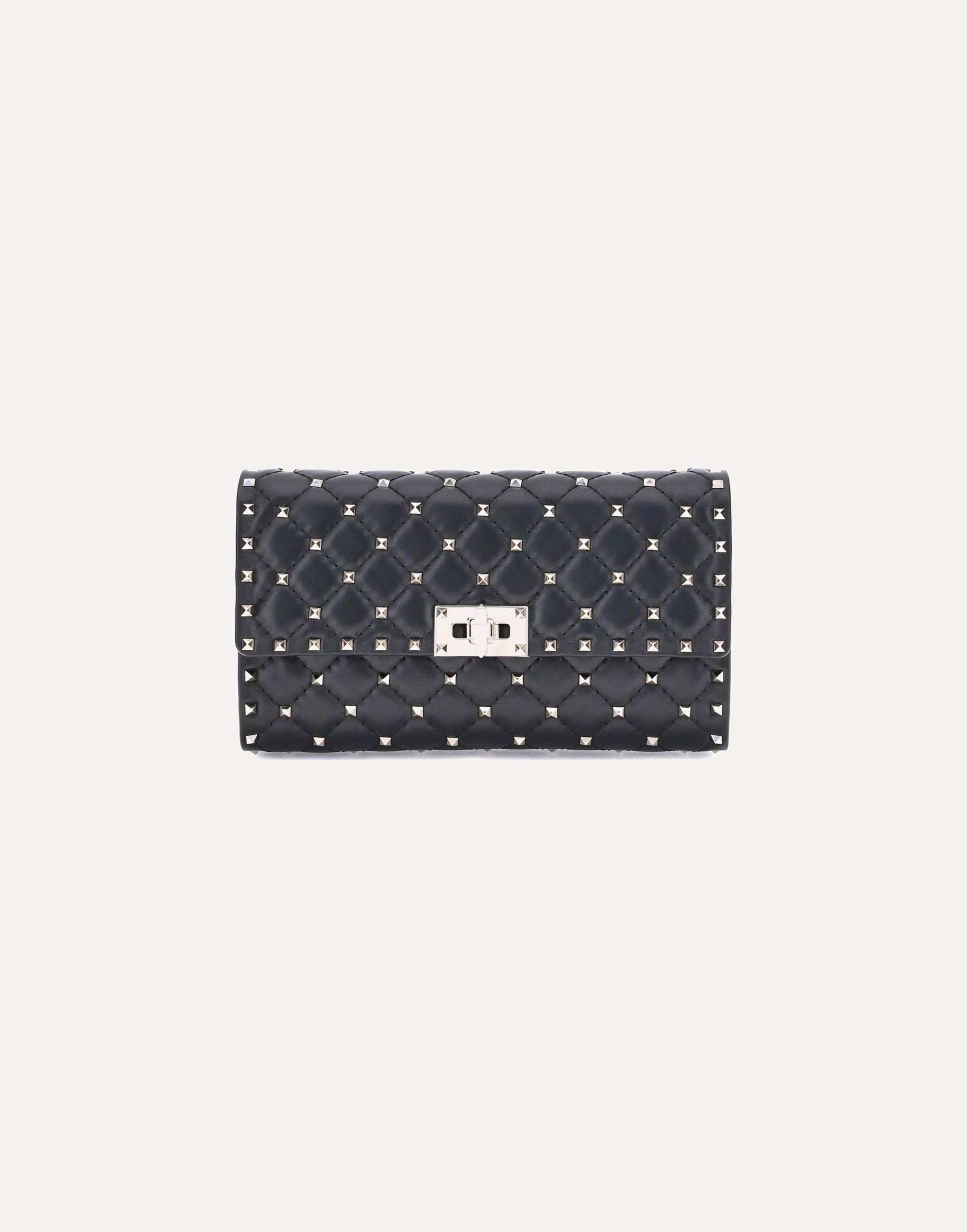 Valentino Garavani Rockstud Spike 퀼팅 나파 숄더백