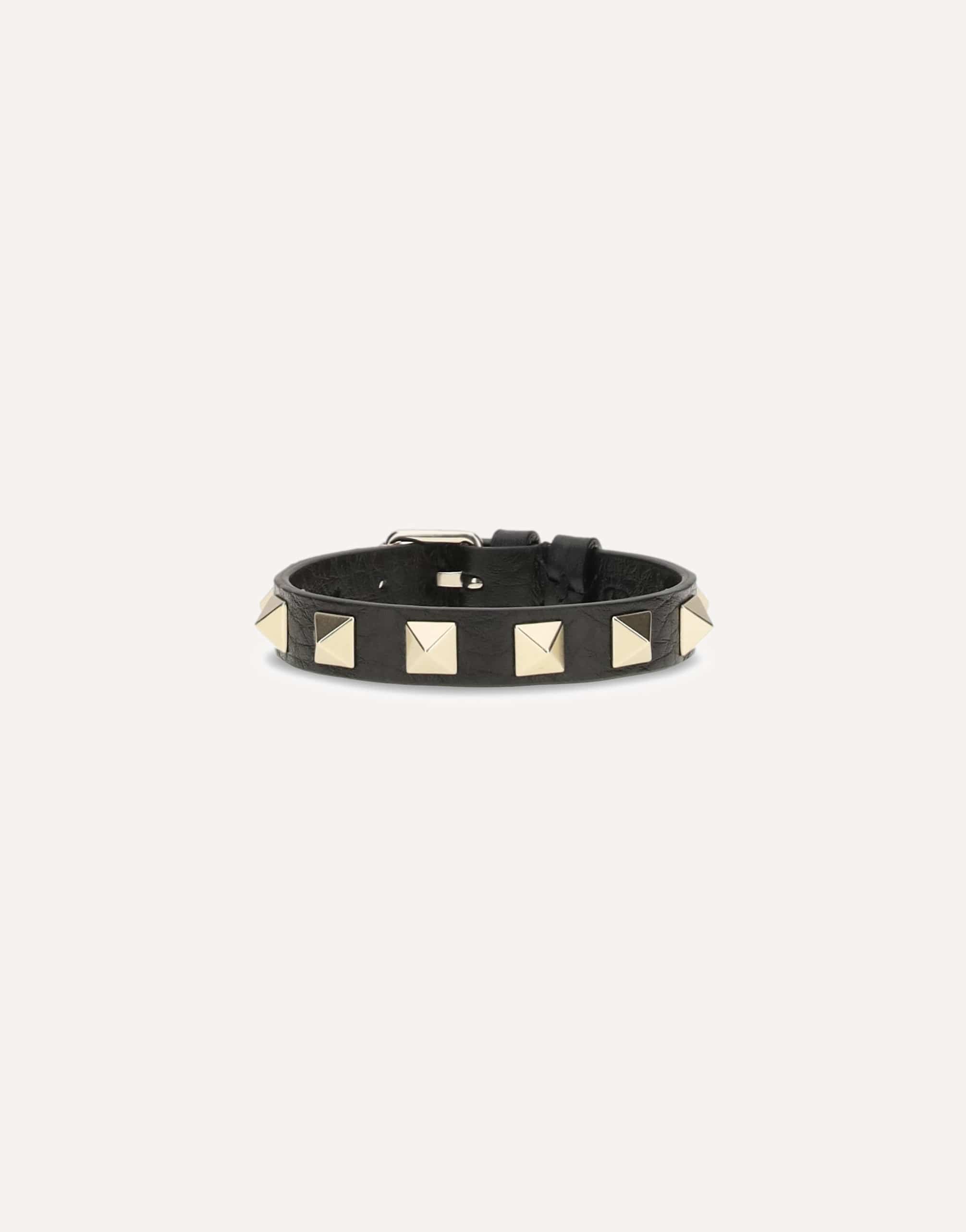Valentino Garavani Rockstud Studded Leather Bracelet