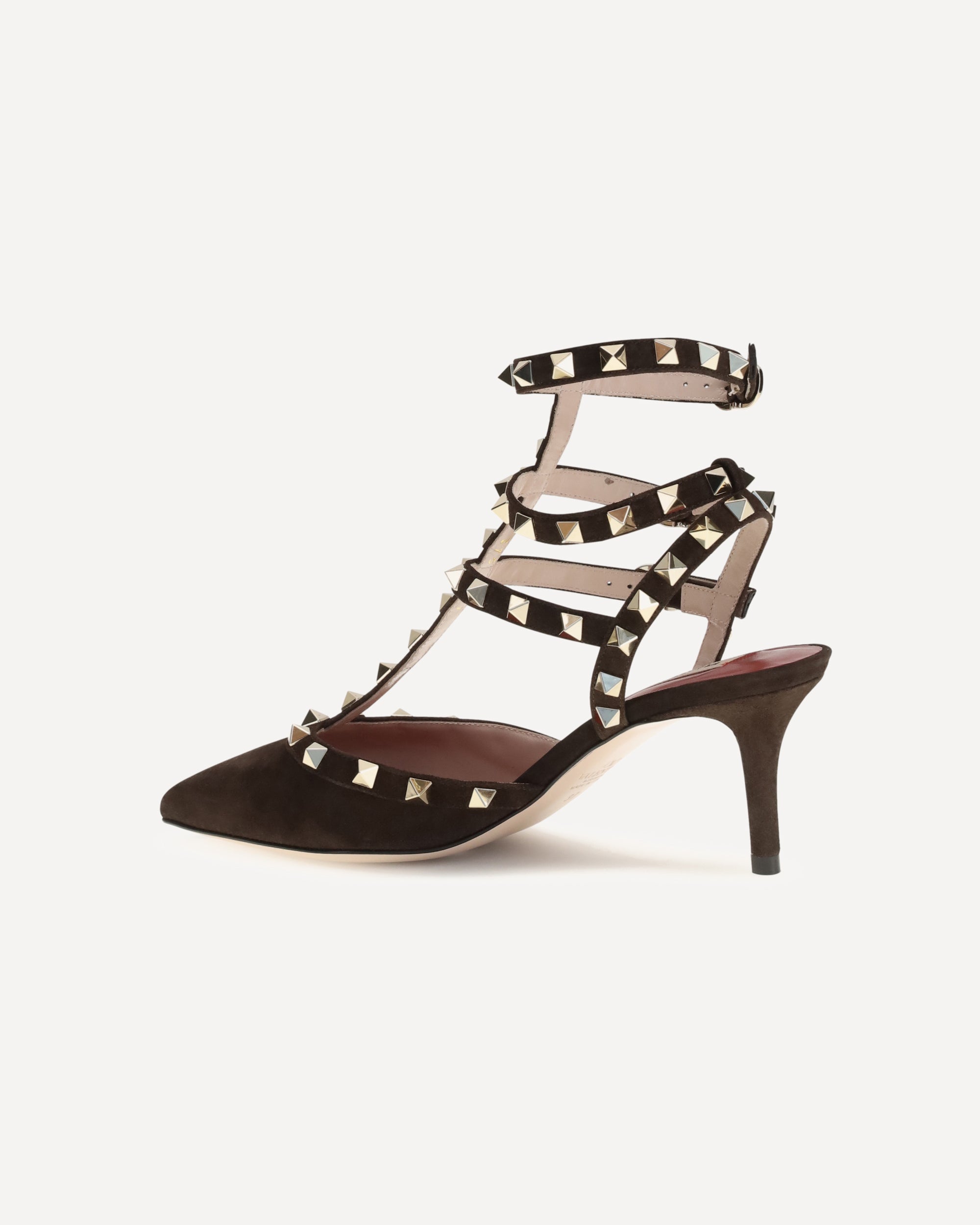 Valentino Garavani Rockstud Pumps aus Veloursleder