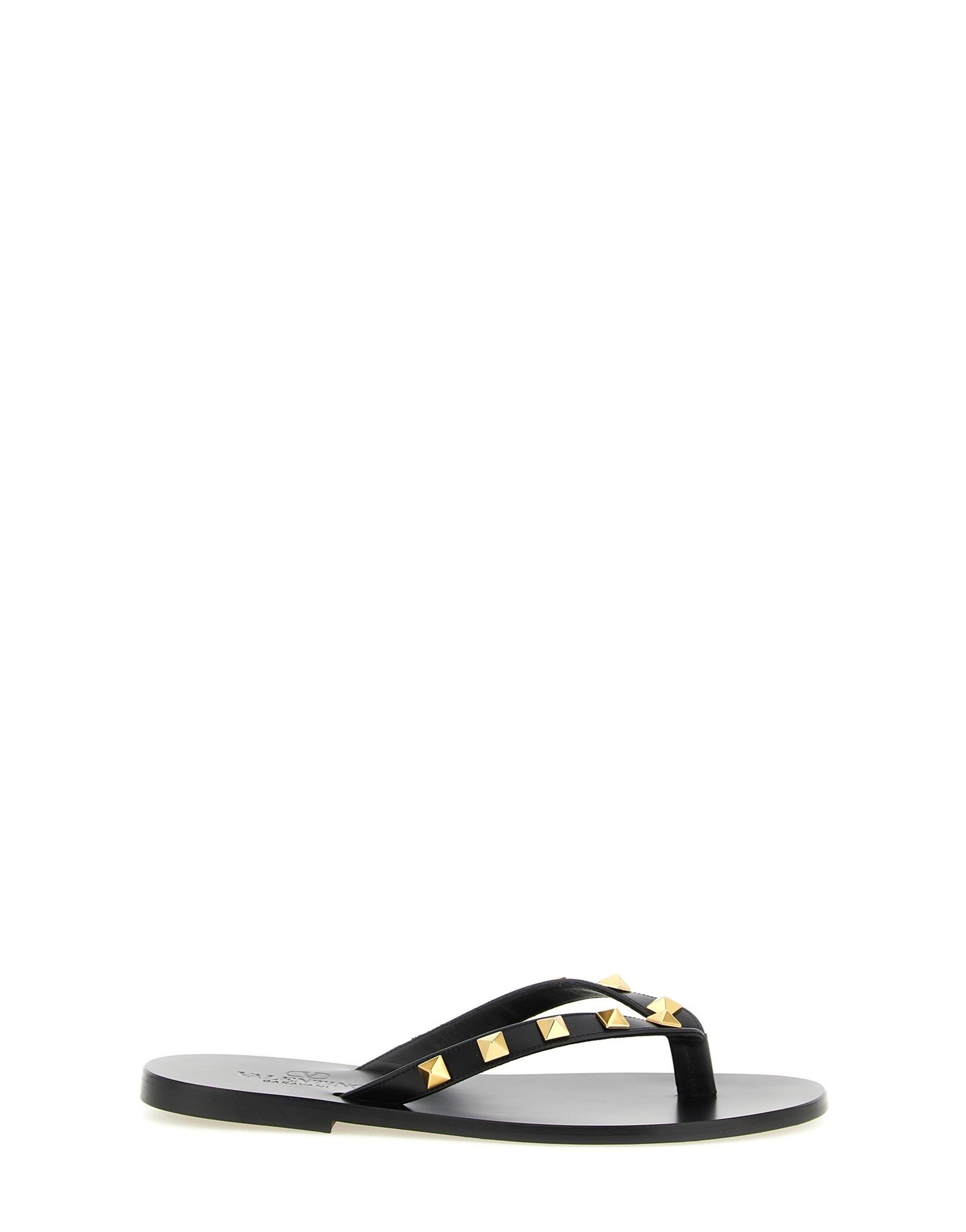 Valentino Garavani Rockstud Thong Sandals