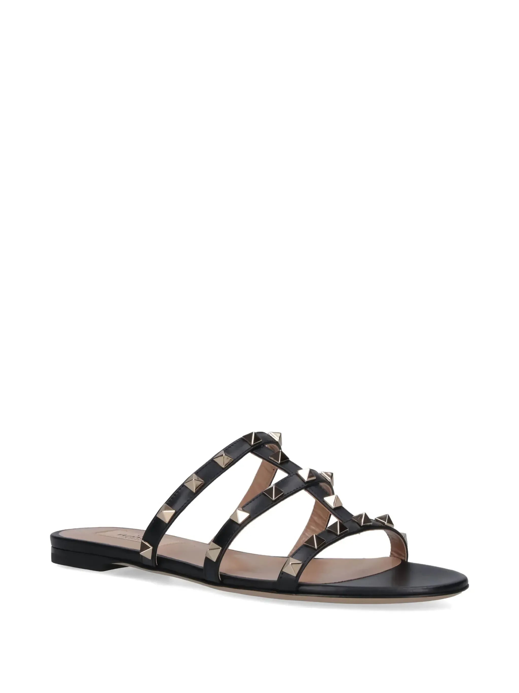 Valentino Garavani Rockstud Three-Strap Sandals