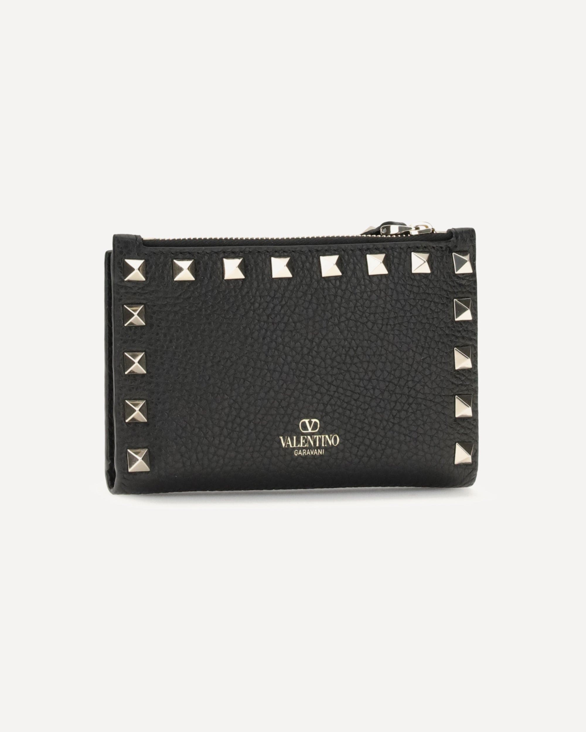 Valentino Garavani Porte-cartes zippé Rockstud - alternate view