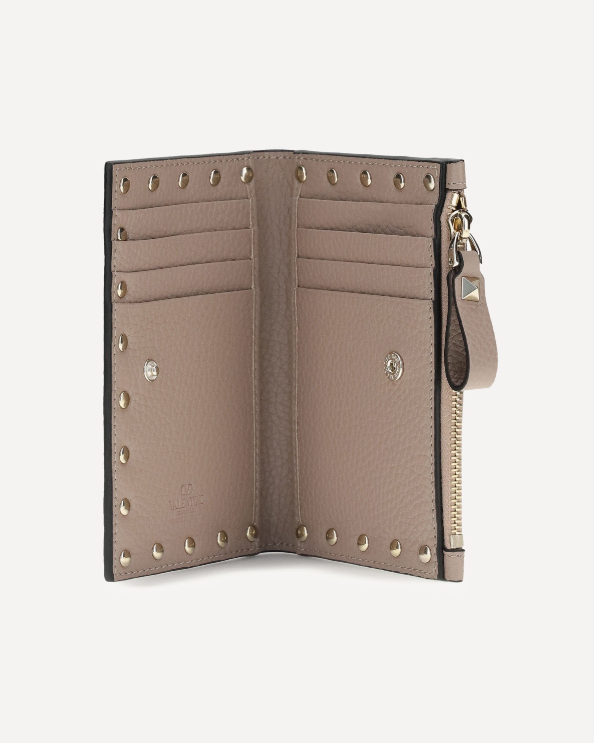 Valentino Garavani Valentino Garavani Rockstud Zip Card Holder