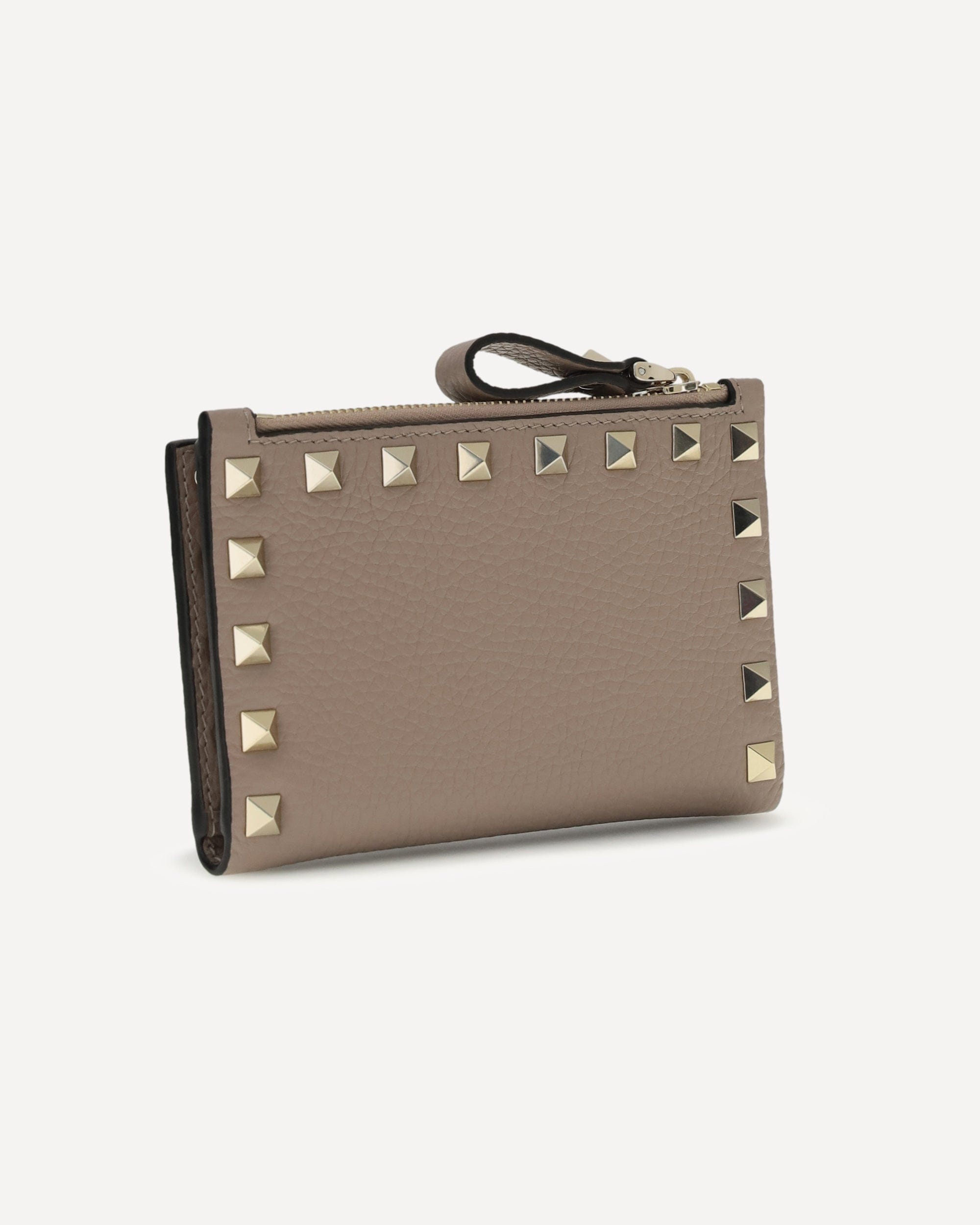 Valentino Garavani Valentino Garavani Rockstud Zip Card Holder