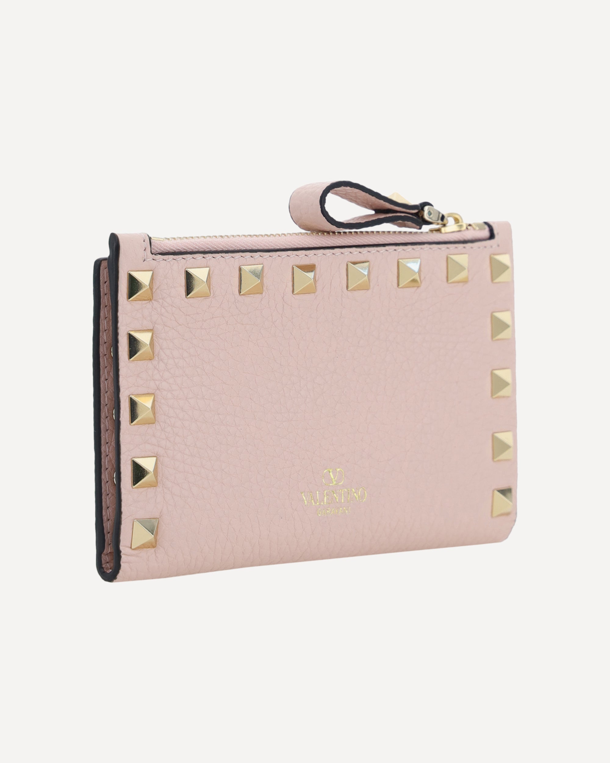 Valentino Garavani Porte-cartes zippé Rockstud - alternate view