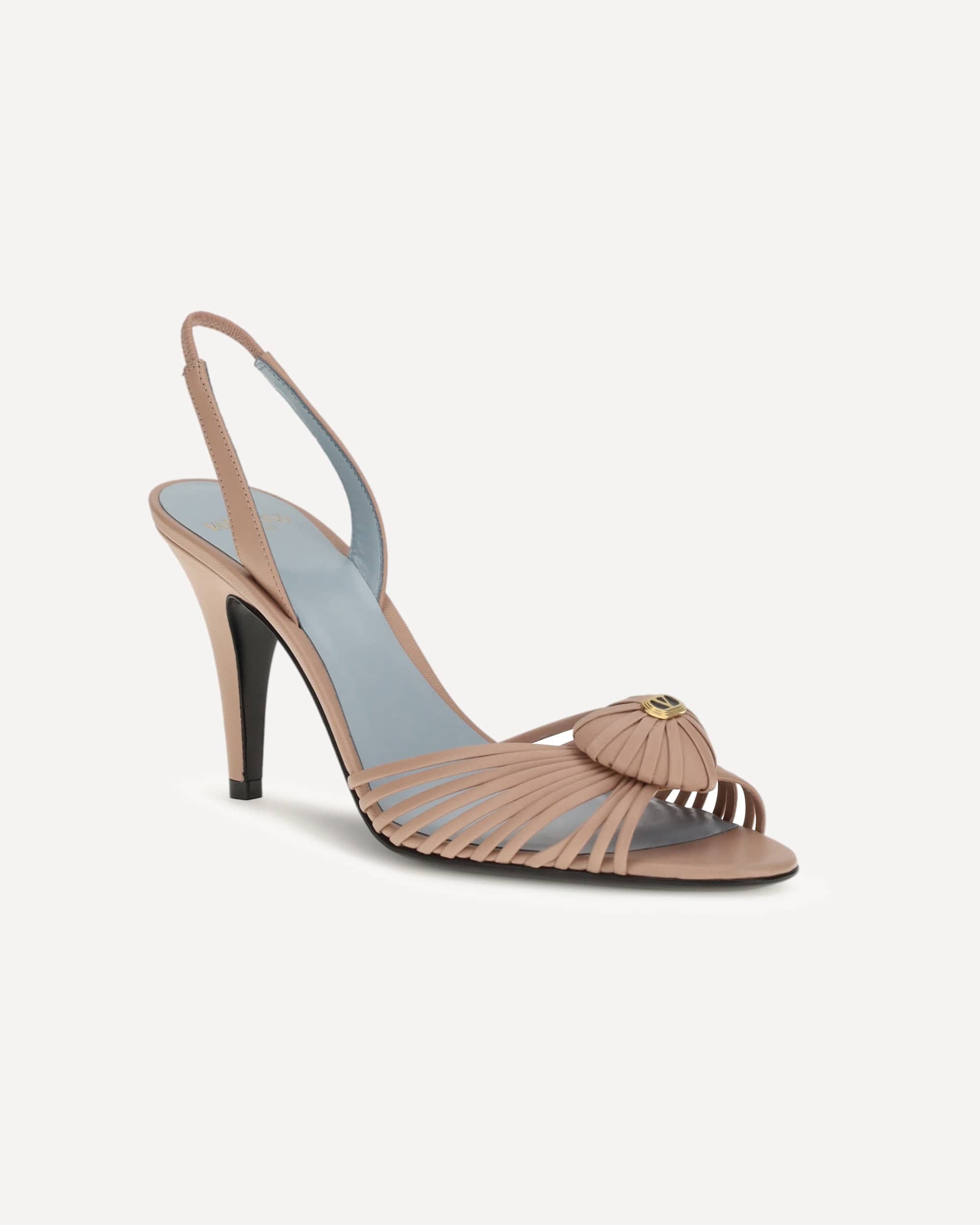 Royal sandaal sandalen met hartdetail - alternate view