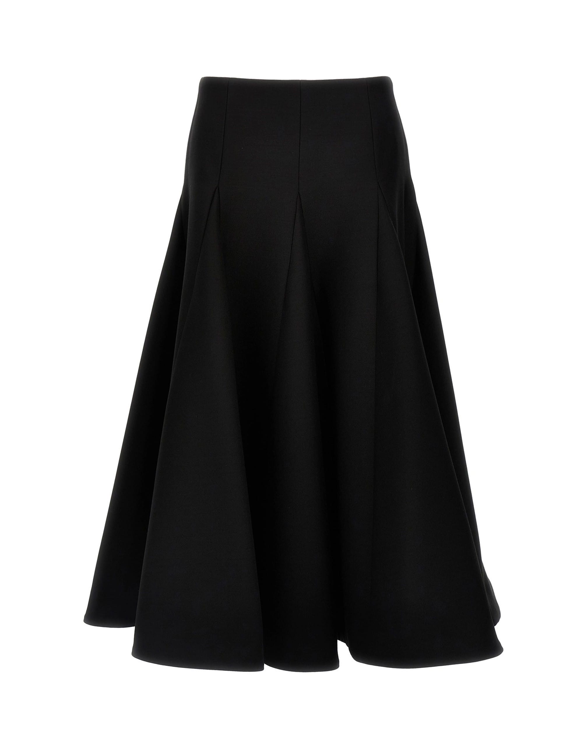 Valentino Garavani Valentino Garavani Solid Crepe Couture Skirt