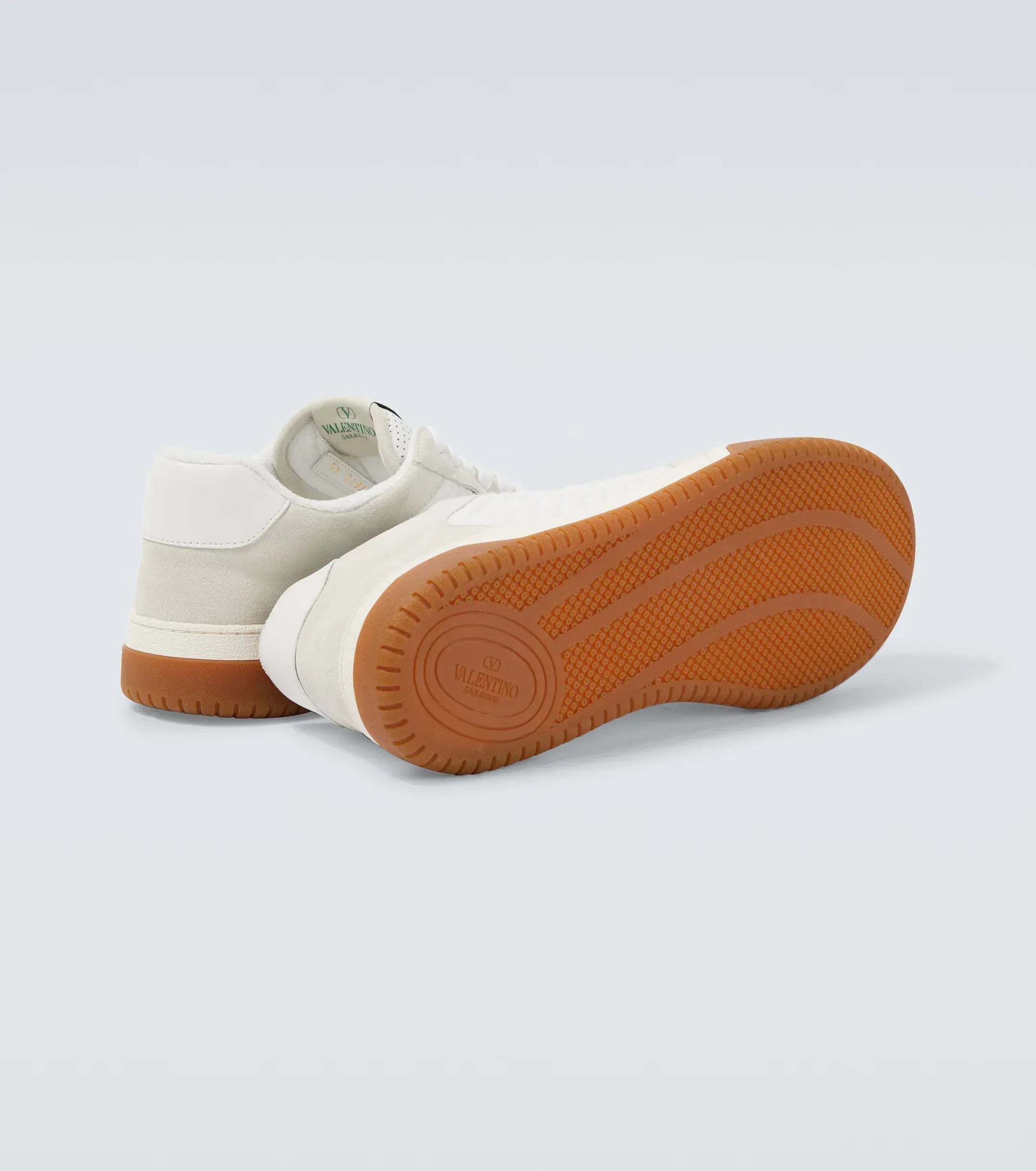 Valentino Garavani Sparry Suede & Leather Sneakers